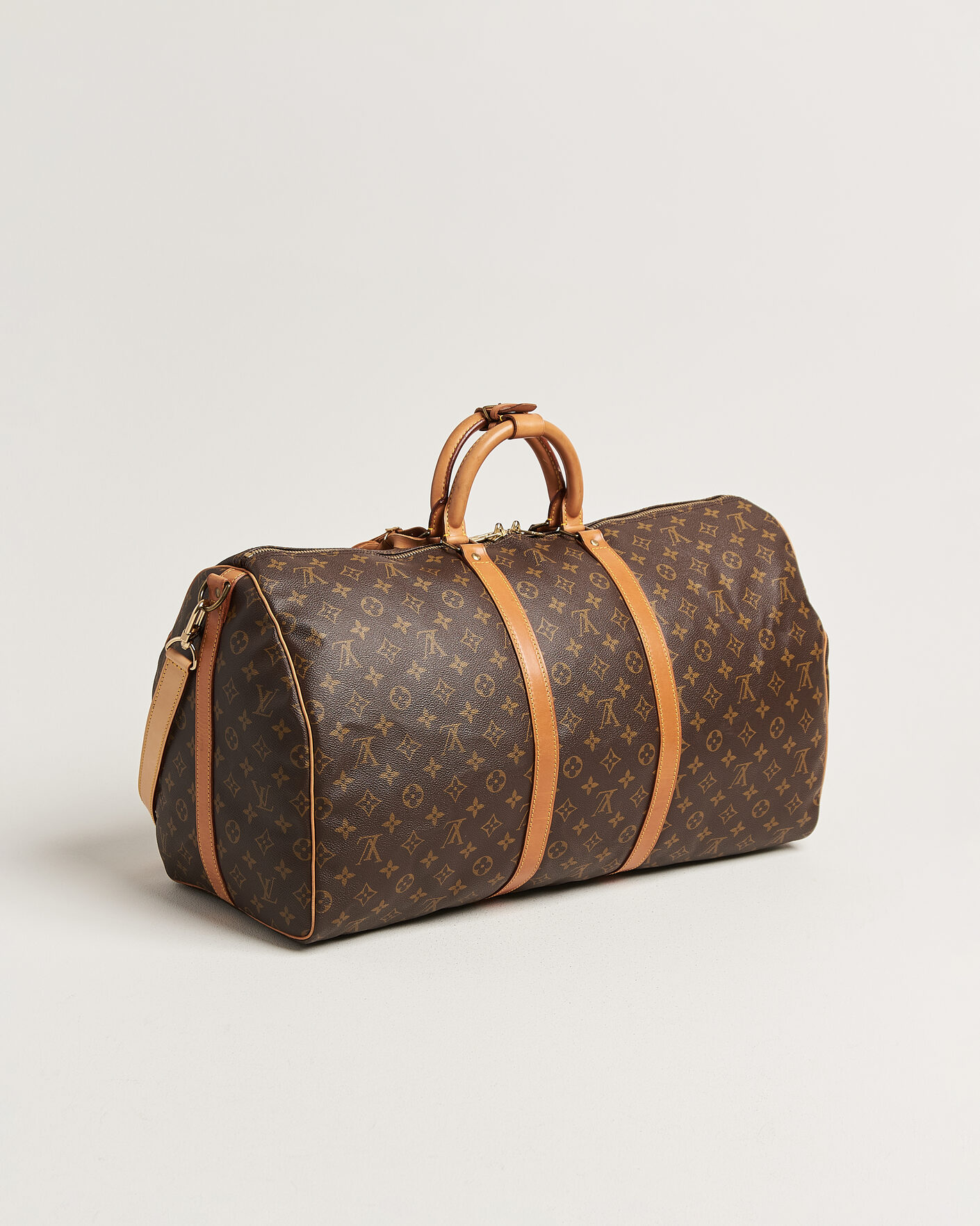 Herr | Pre-Owned & Vintage Bags | Louis Vuitton Pre-Owned | Keepall Bandouliére 55 Monogram