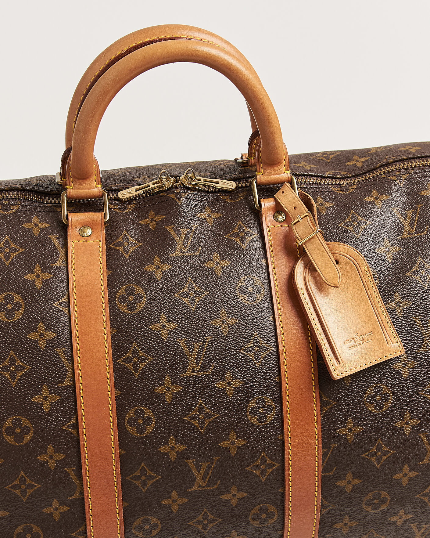 Herr | Pre-Owned & Vintage Bags | Louis Vuitton Pre-Owned | Keepall Bandouliére 55 Monogram