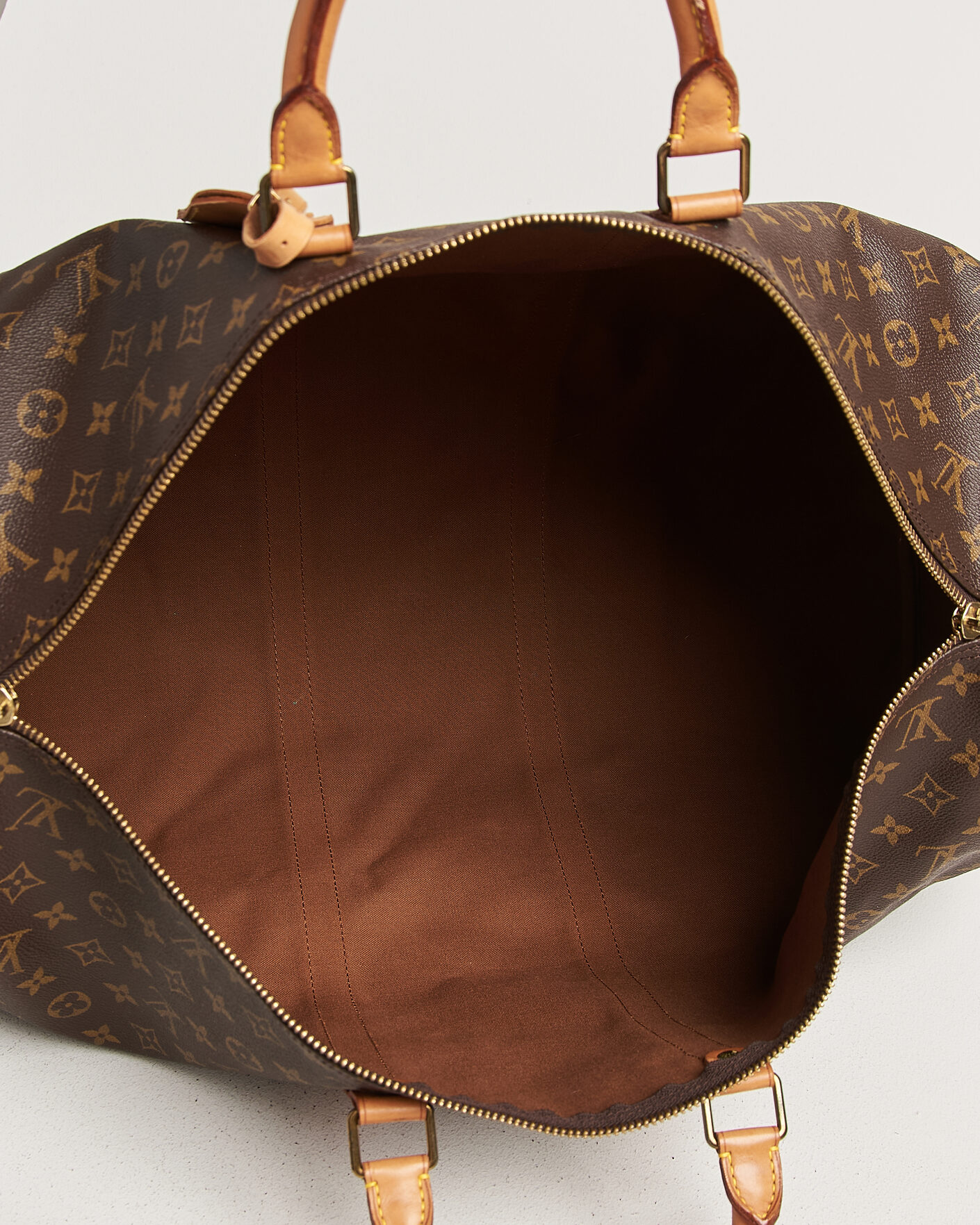 Herr | Pre-Owned & Vintage Bags | Louis Vuitton Pre-Owned | Keepall Bandouliére 55 Monogram