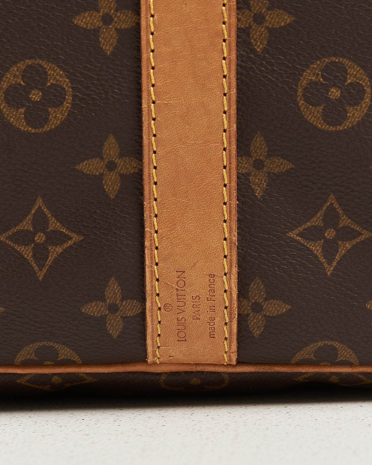 Herr | Pre-Owned & Vintage Bags | Louis Vuitton Pre-Owned | Keepall Bandouliére 55 Monogram