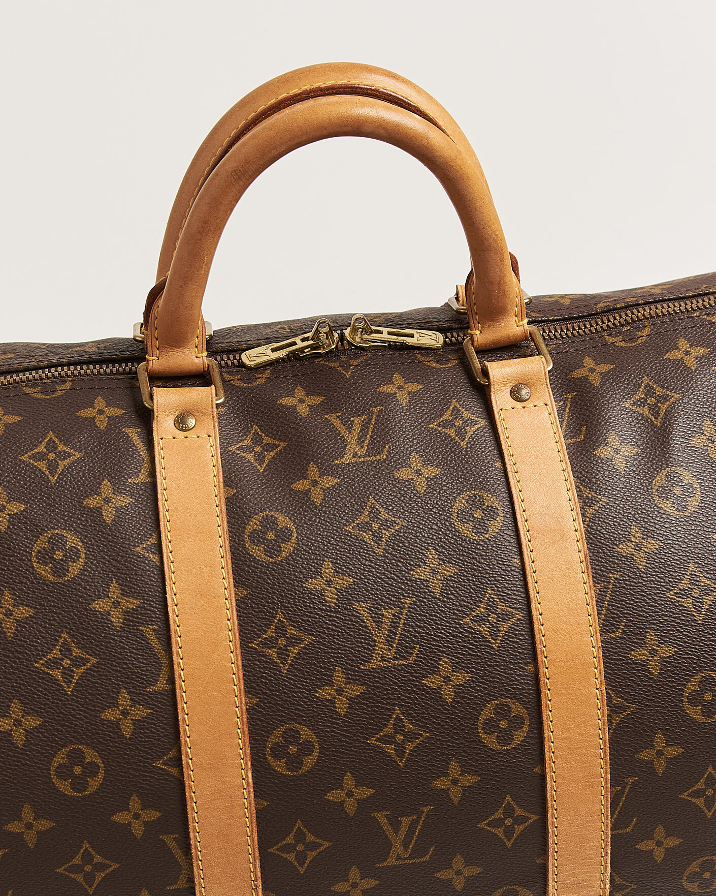 Herr | Pre-Owned & Vintage Bags | Louis Vuitton Pre-Owned | Keepall Bandouliére 55 Monogram