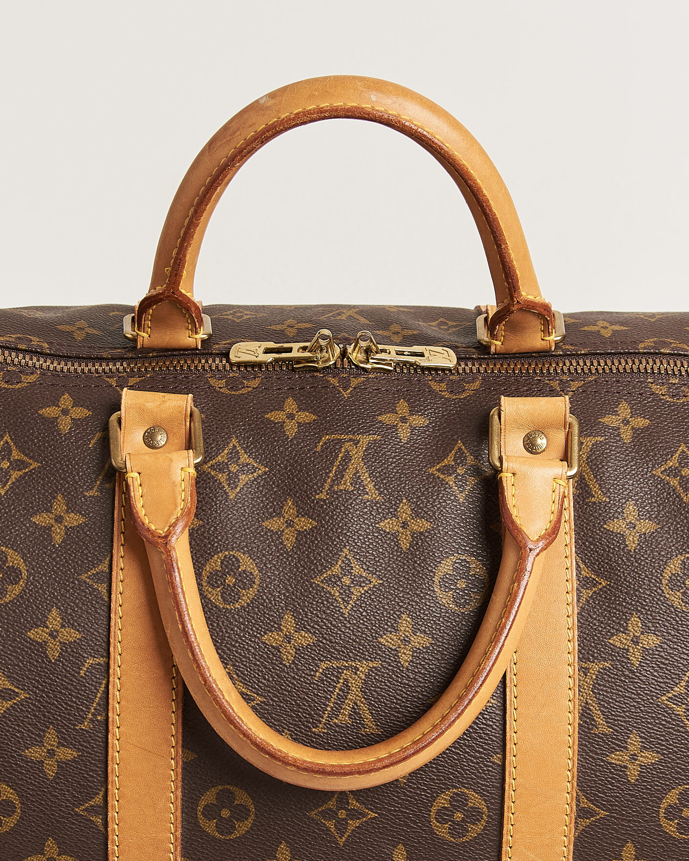 Herr | Pre-Owned & Vintage Bags | Louis Vuitton Pre-Owned | Keepall Bandouliére 55 Monogram