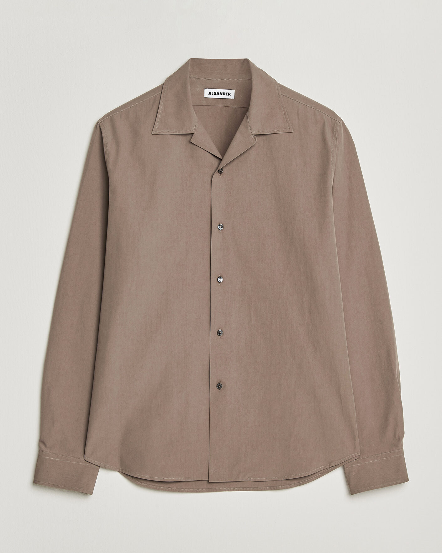 Herr | Skjortor | Jil Sander | Crispy Washed Cotton Shirt Taupe