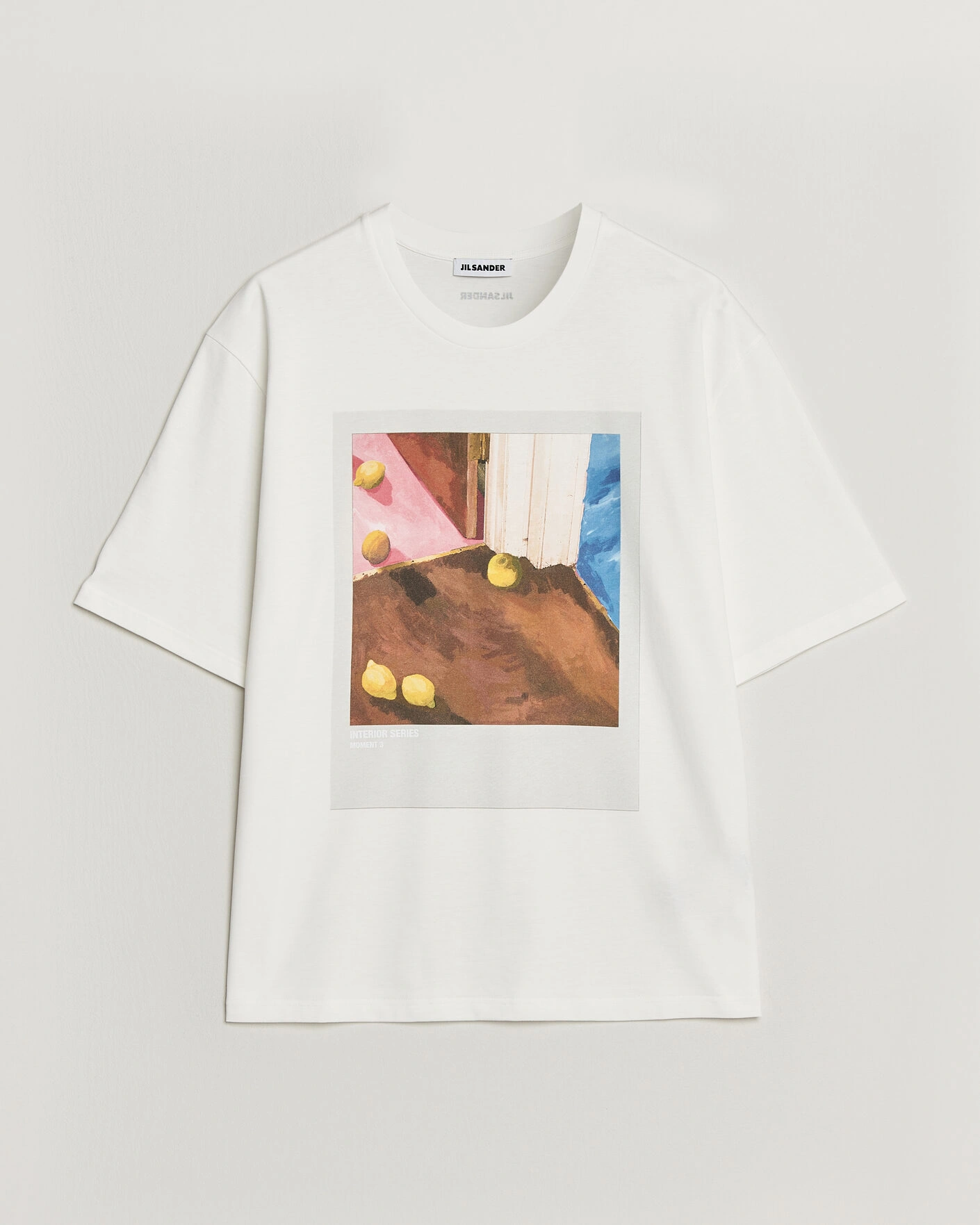 Herr | T-Shirts | Jil Sander | Photo Print T-Shirt White