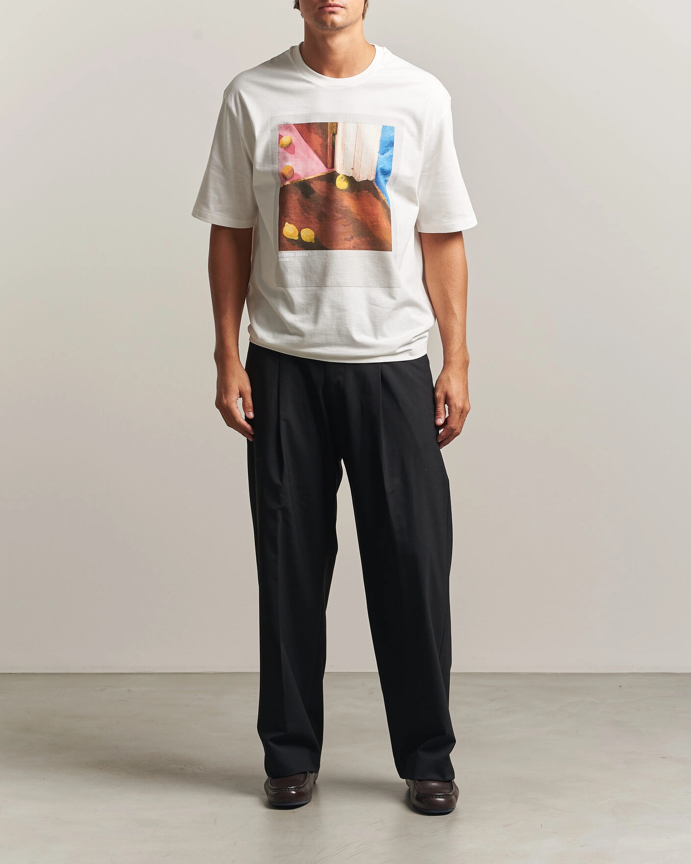 Herr | T-Shirts | Jil Sander | Photo Print T-Shirt White