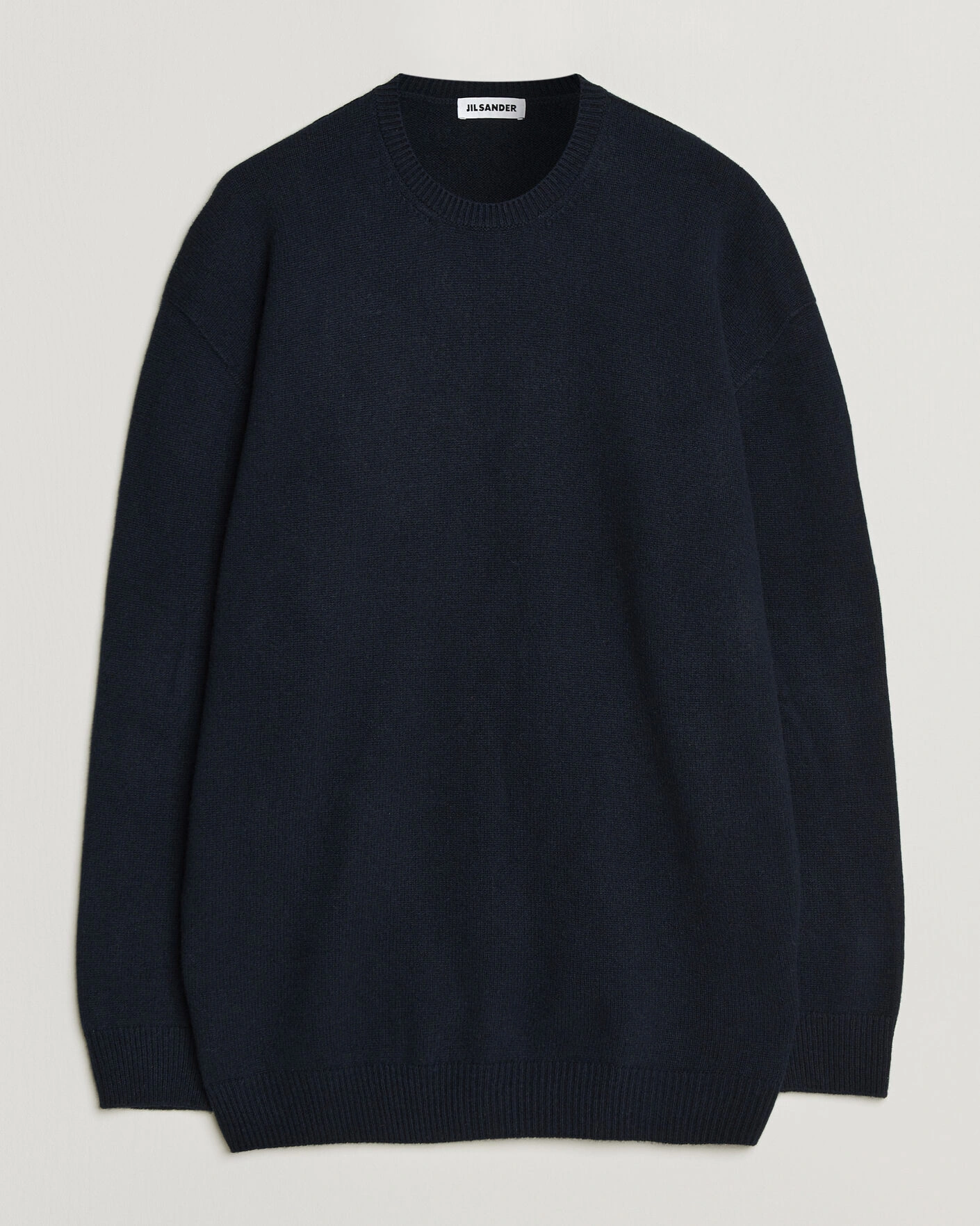 Herr | Tröjor | Jil Sander | Wool/Cashmere Seamless Sweater Navy
