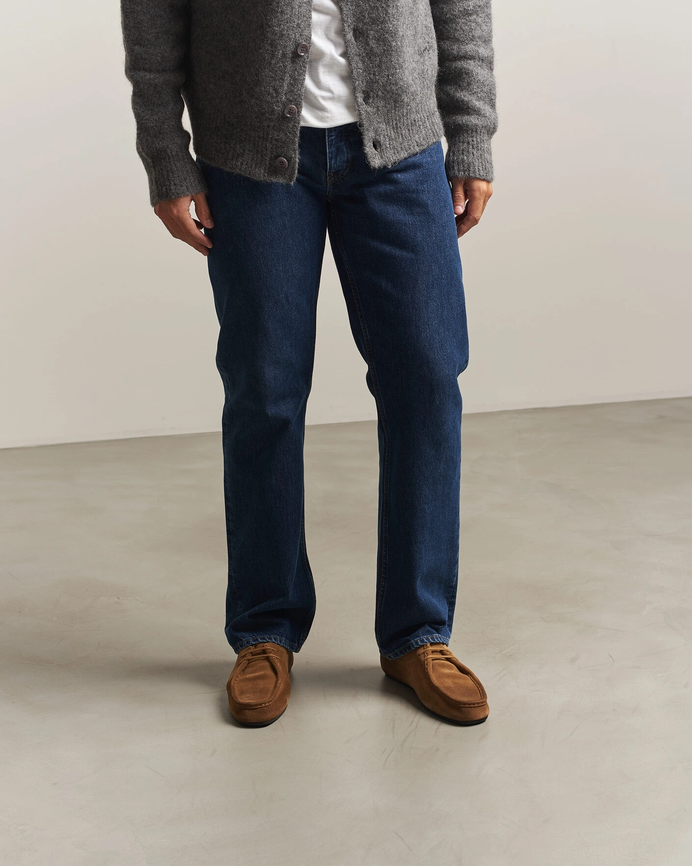 Herr | Seglarskor | Jil Sander | Hood Moc Toe Walnut Suede