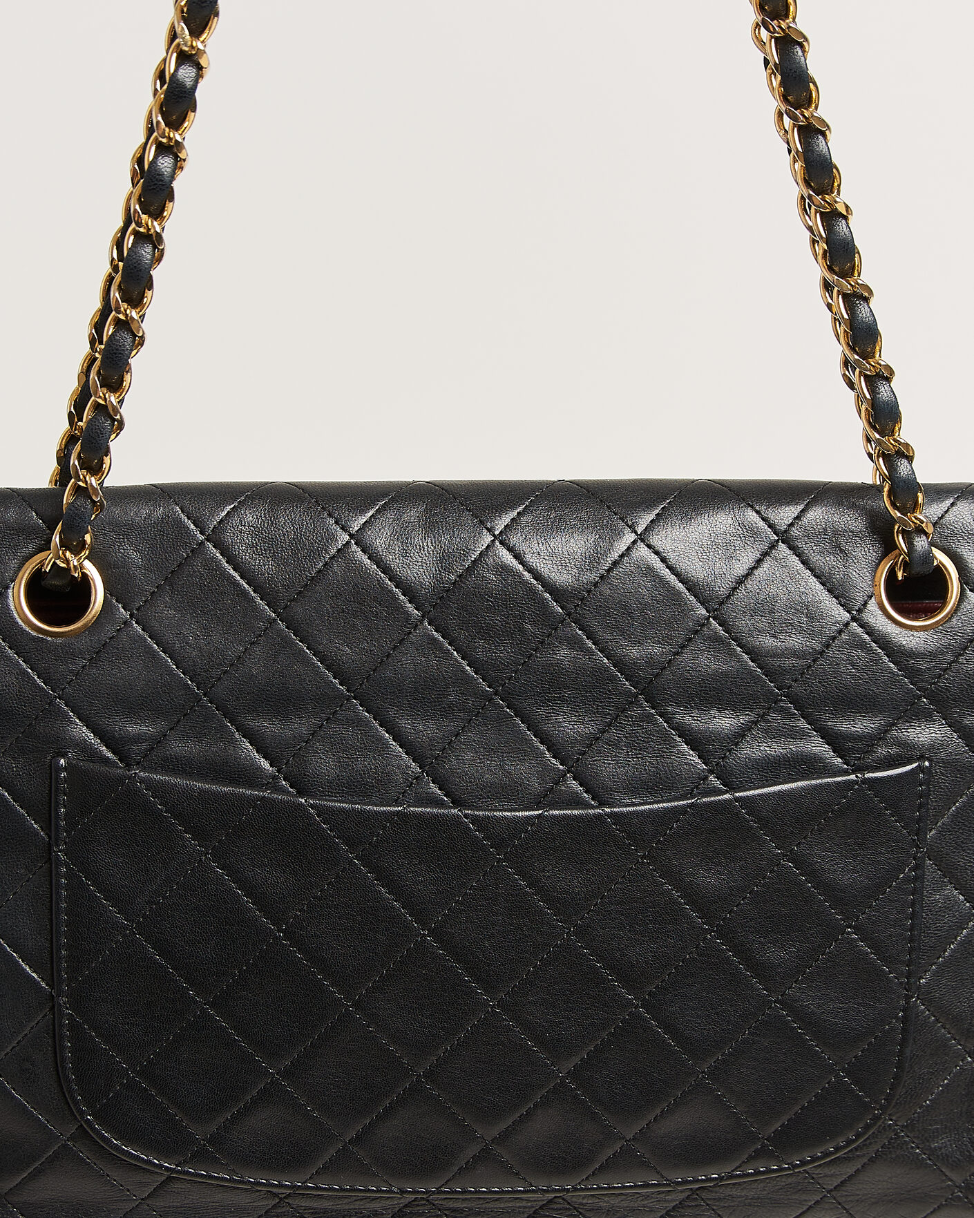 Herr | Pre-Owned & Vintage Bags | Chanel Pre-Owned | Vintage Classic Flap Bag Lambskin Black