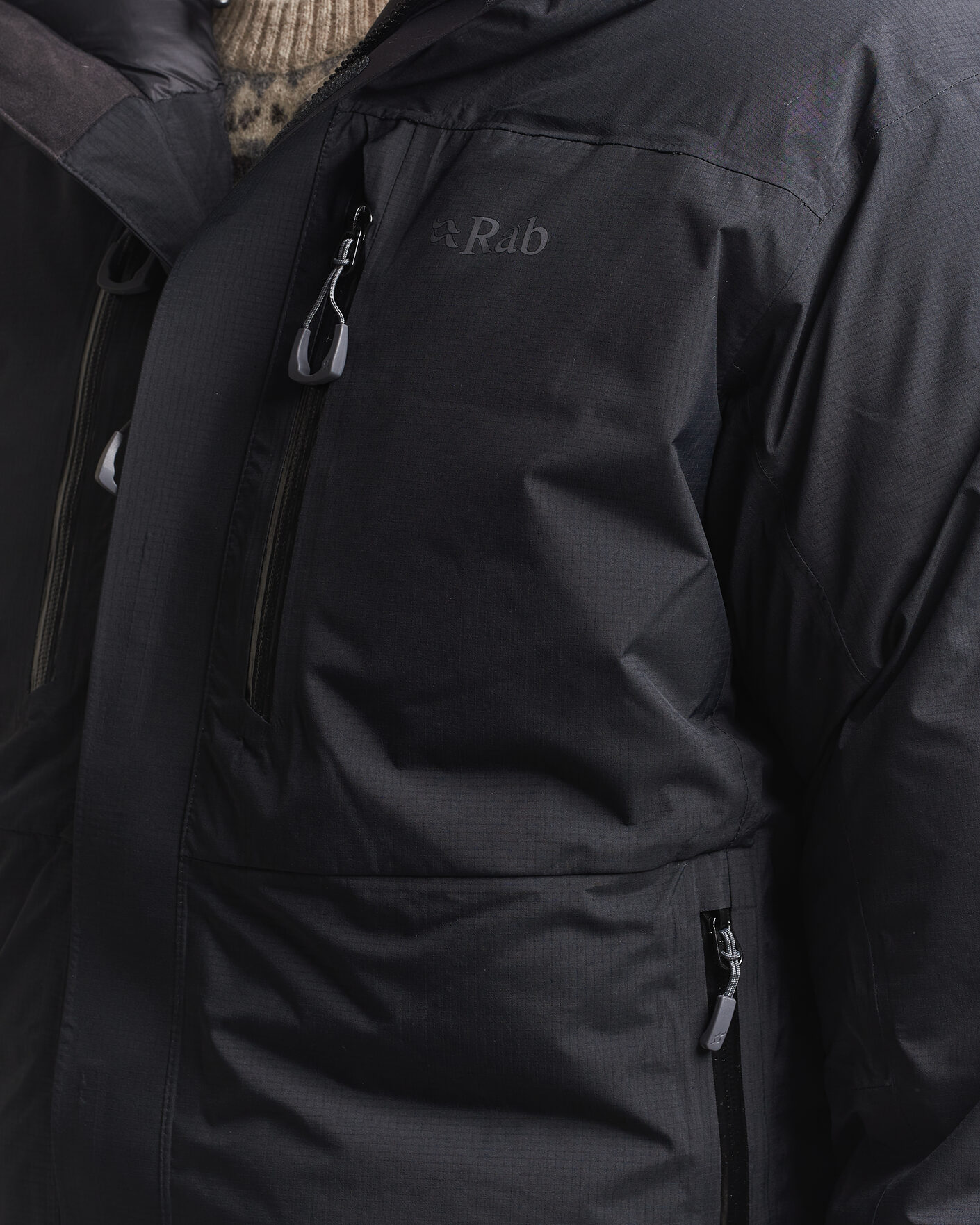 Herr | Jackor | Rab | Batura Waterproof Down Jacket Black