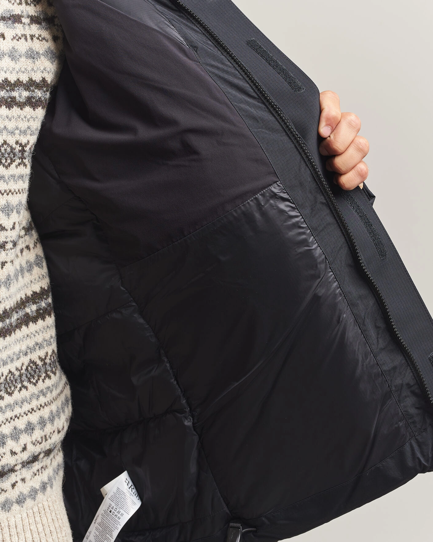 Herr | Jackor | Rab | Batura Waterproof Down Jacket Black