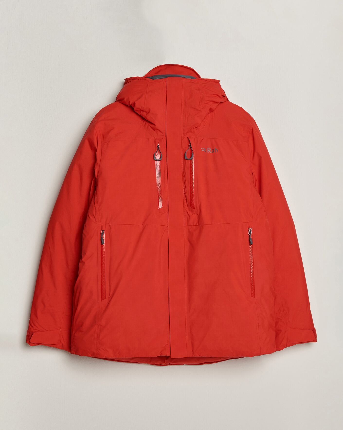 Herr | Jackor | Rab | Batura Waterproof Down Jacket Summit Red