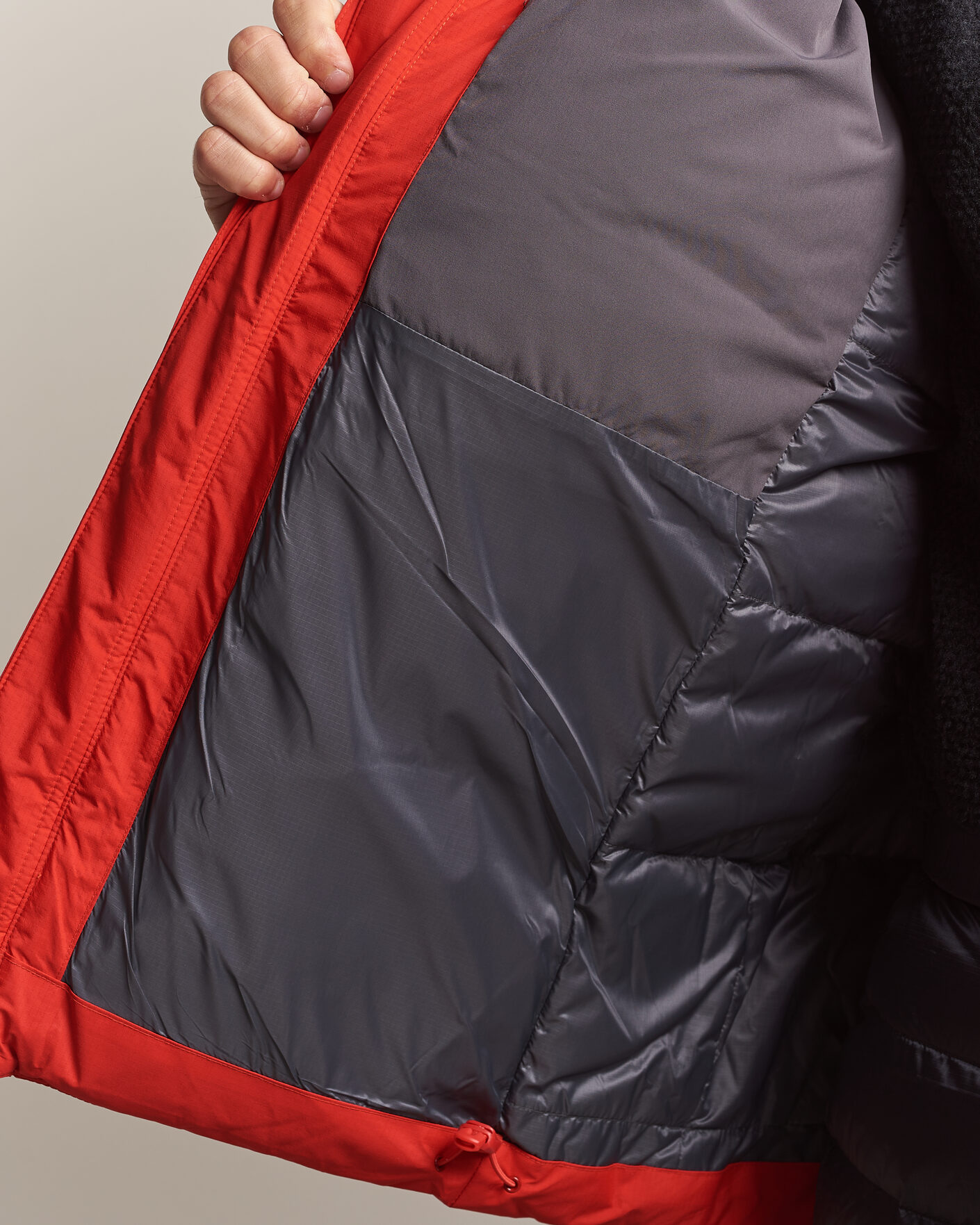 Herr | Jackor | Rab | Batura Waterproof Down Jacket Summit Red