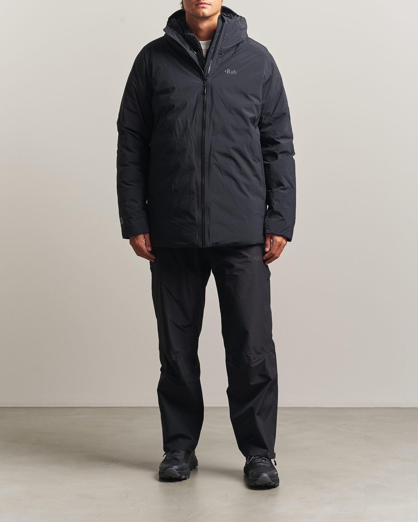 Herr | Jackor | Rab | Valiance Waterproof Down Jacket Black