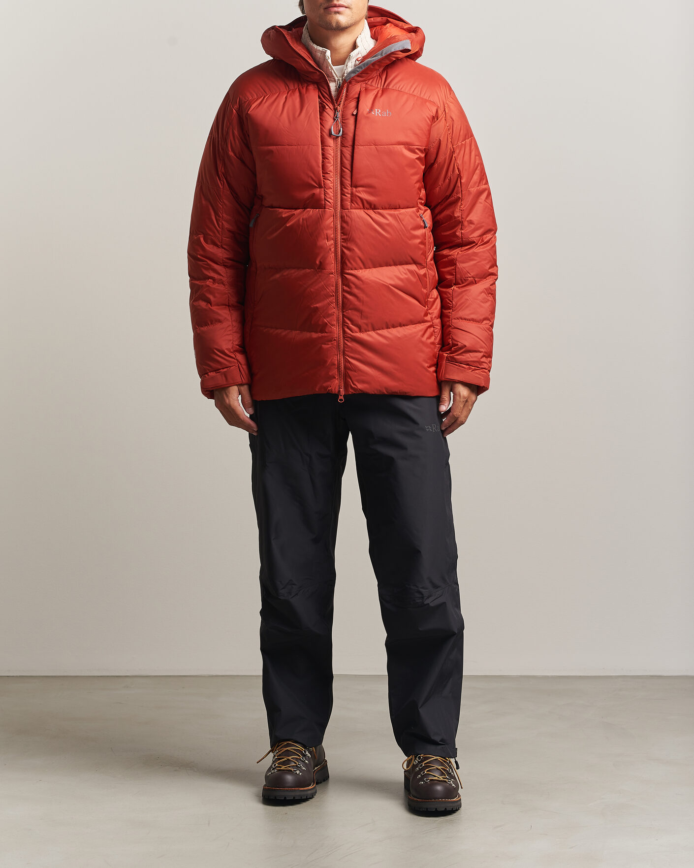 Herr | Jackor | Rab | Positron Pro Hoody Down Jacket Tuscan Red
