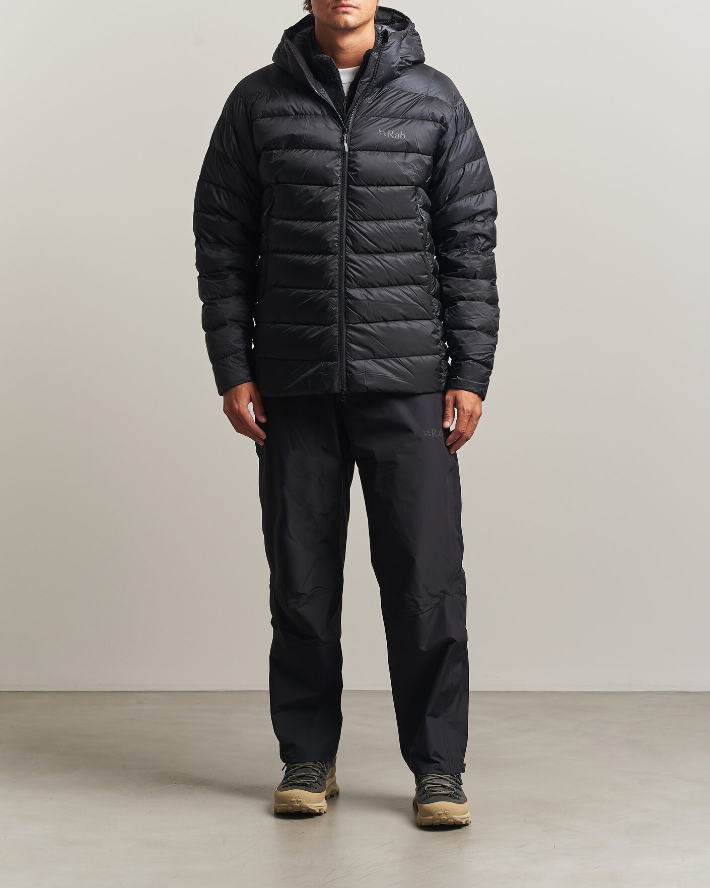 Herr | Jackor | Rab | Electron Pro Hoody Mid Down Jacket Black