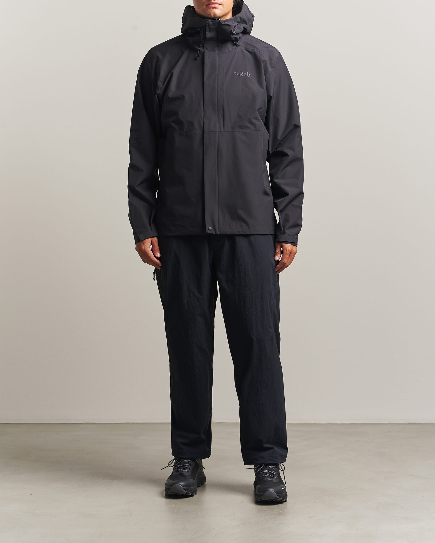 Herr | Jackor | Rab | Downpour Waterproof Jacket Black