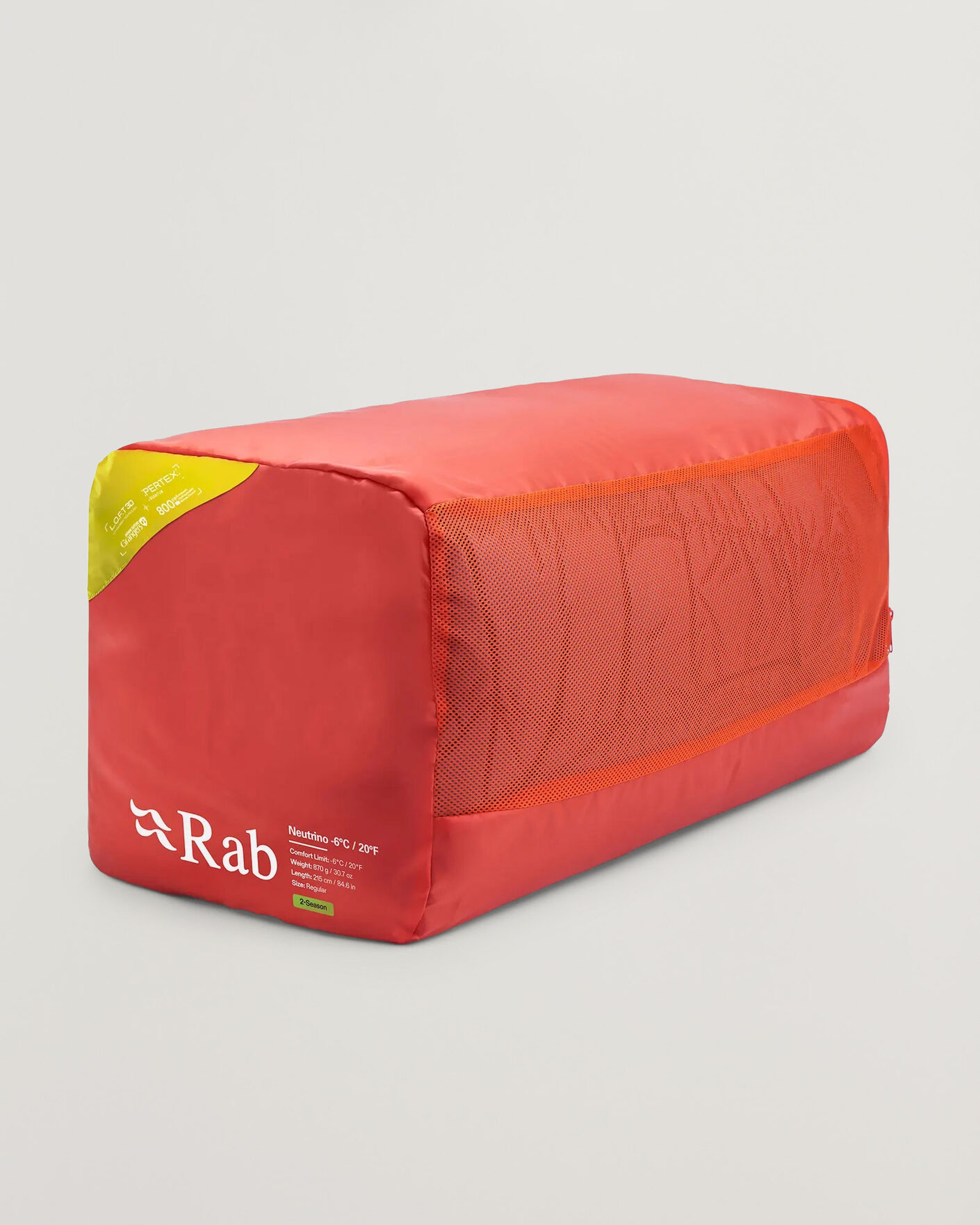 Herr | Outdoor living | Rab | Neutrino -6C Sleeping Bag Long Graphene/Dark Pollen