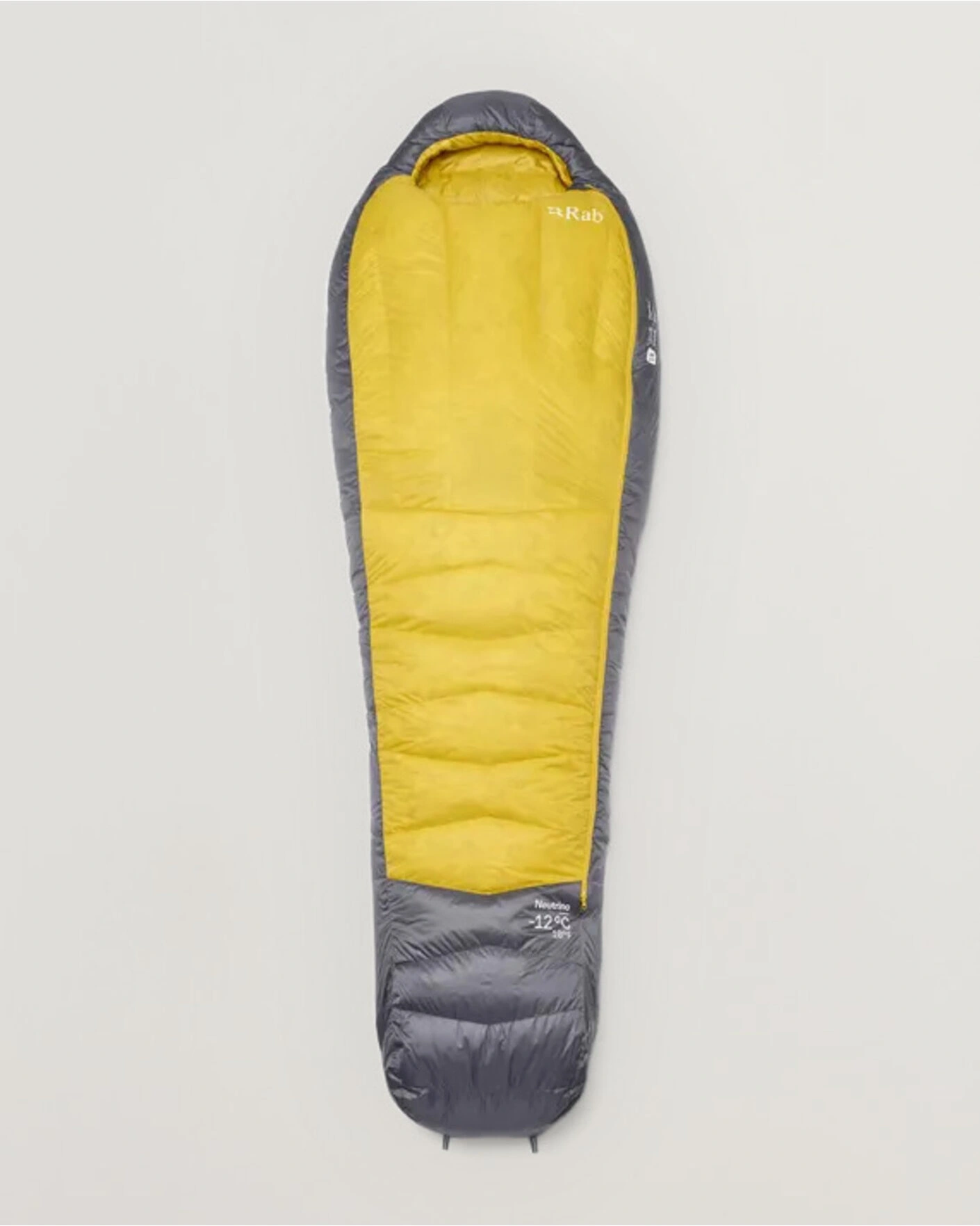 Herr | Outdoor living | Rab | Neutrino -12C Sleeping Bag Long Graphene/Dark Pollen