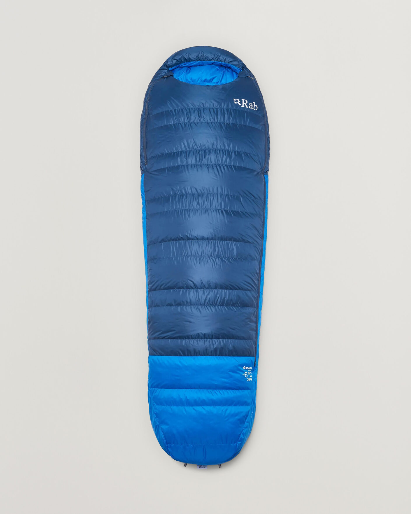 Herr | Outdoor living | Rab | Ascent -6 Sleeping Bag Regular Tempest Blue/Maya Blue