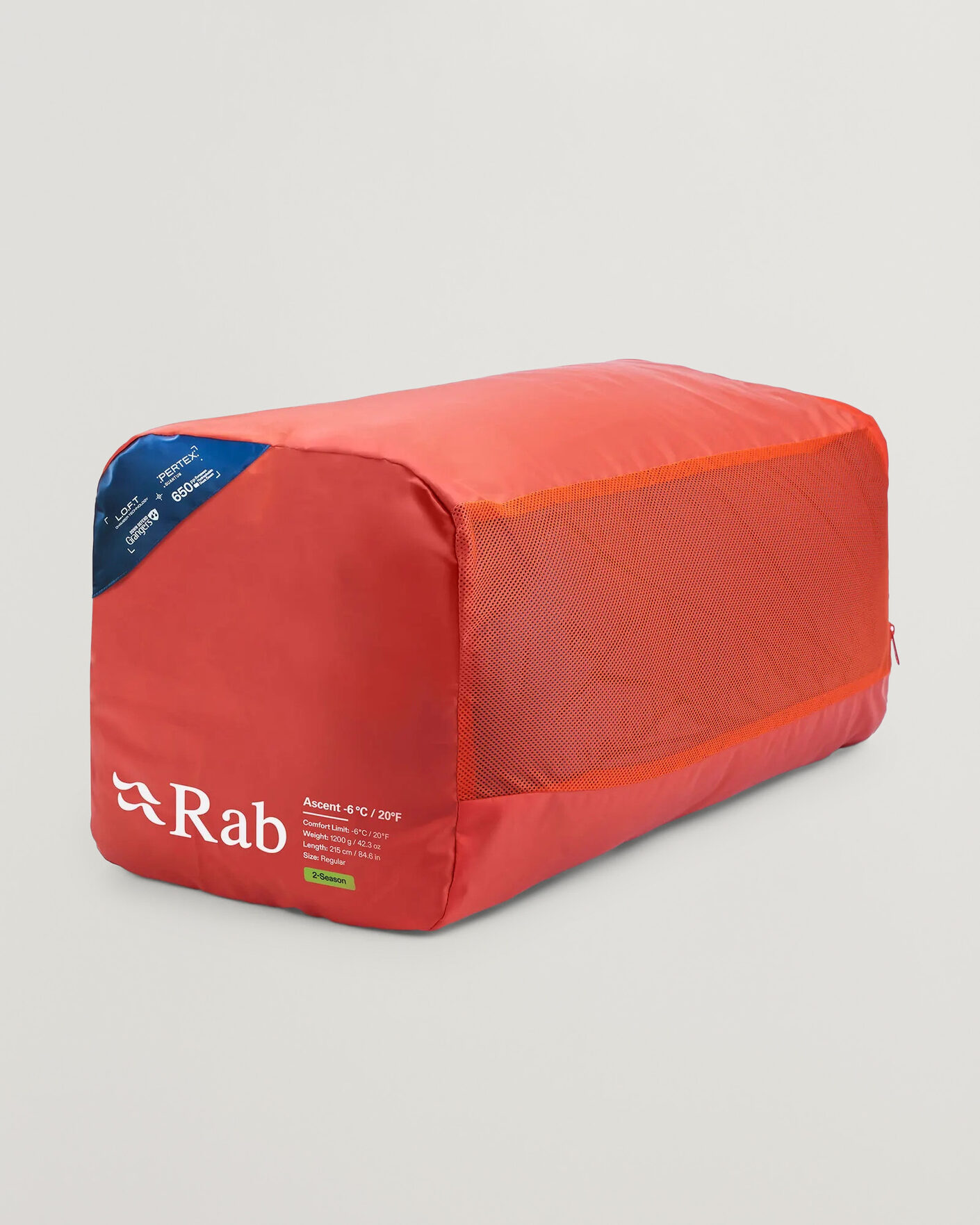 Herr | Outdoor living | Rab | Ascent -6 Sleeping Bag Regular Tempest Blue/Maya Blue
