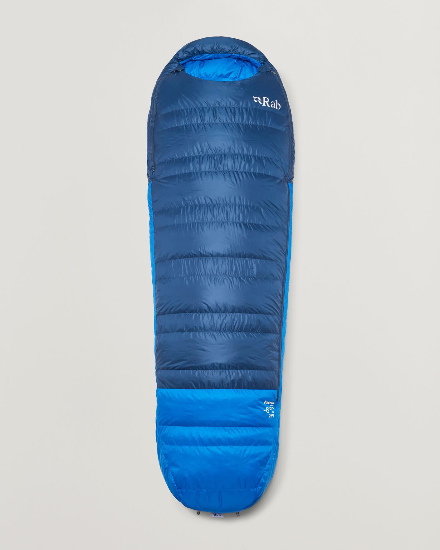 Herr | Outdoor living | Rab | Ascent -6 Sleeping Bag Long Tempest Blue/Maya Blue