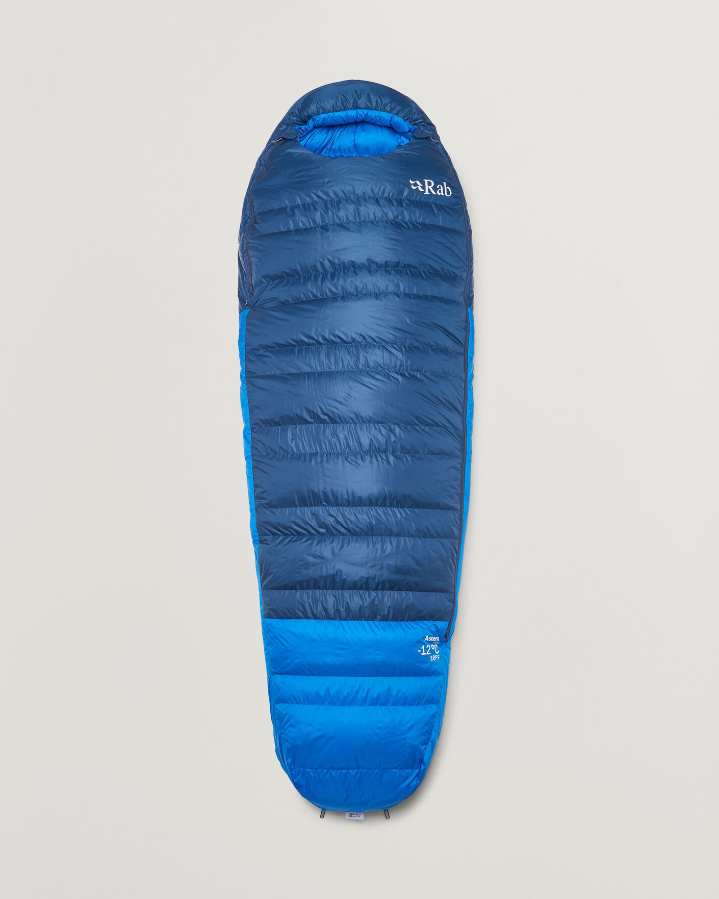 Herr | Outdoor living | Rab | Ascent -12 Sleeping Bag Regular Tempest Blue/Maya Blue