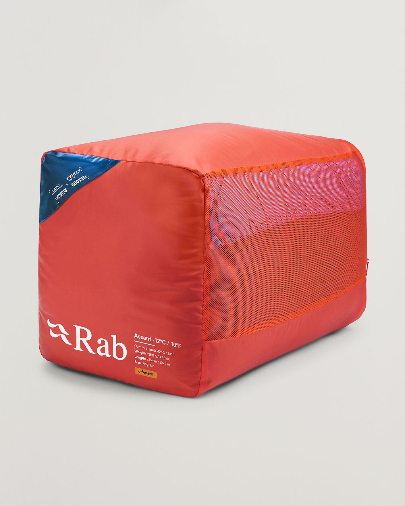 Herr | Outdoor living | Rab | Ascent -12 Sleeping Bag Long Tempest Blue/Maya Blue