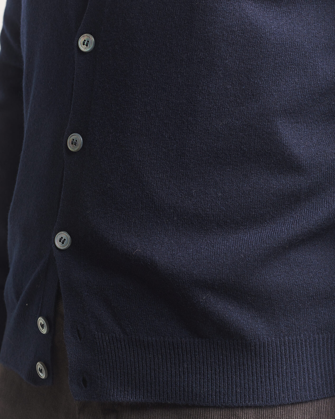 Herr | Tröjor | Gran Sasso | Wool/Cashmere Cardigan Navy
