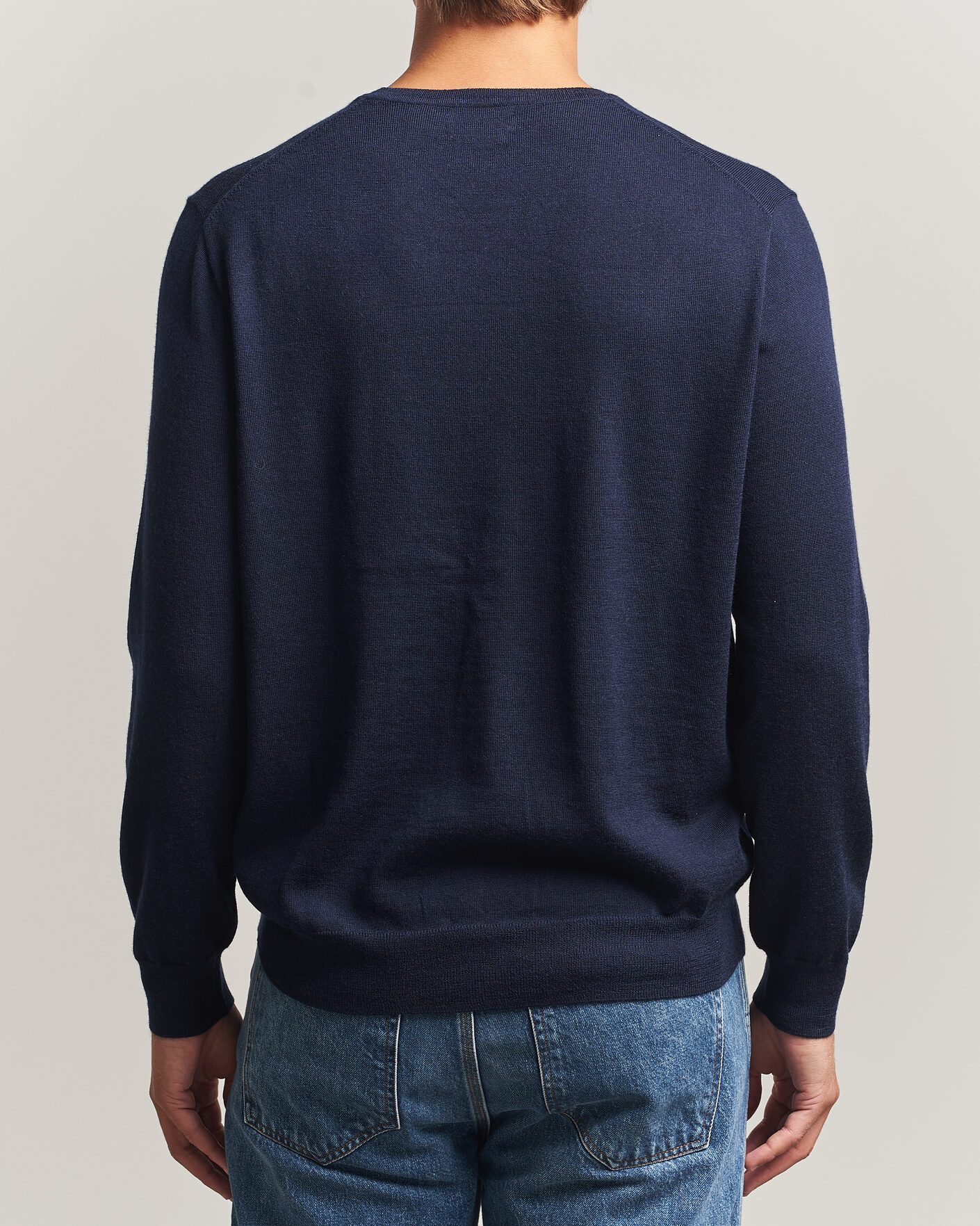 Herr | Tröjor | Polo Ralph Lauren | Long Sleeve Pullover Hunter Navy