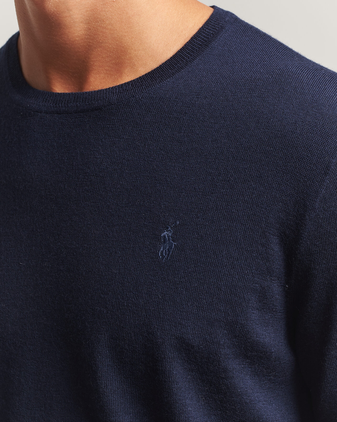 Herr | Tröjor | Polo Ralph Lauren | Long Sleeve Pullover Hunter Navy