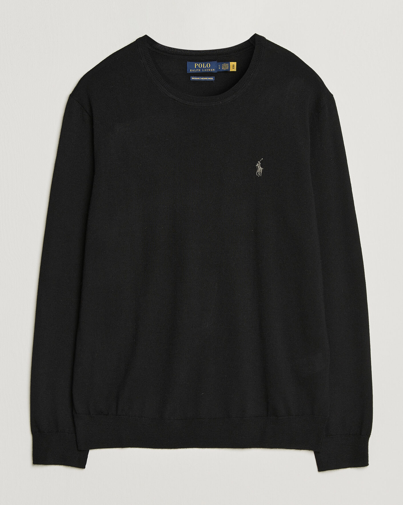 Herr | Tröjor | Polo Ralph Lauren | Long Sleeve Pullover Polo Black