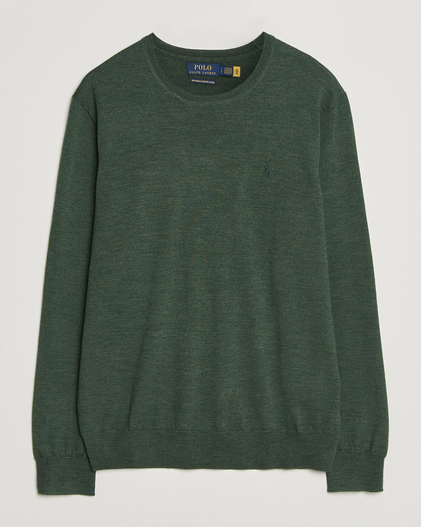 Herr | Tröjor | Polo Ralph Lauren | Long Sleeve Pullover Lodgepole Pine