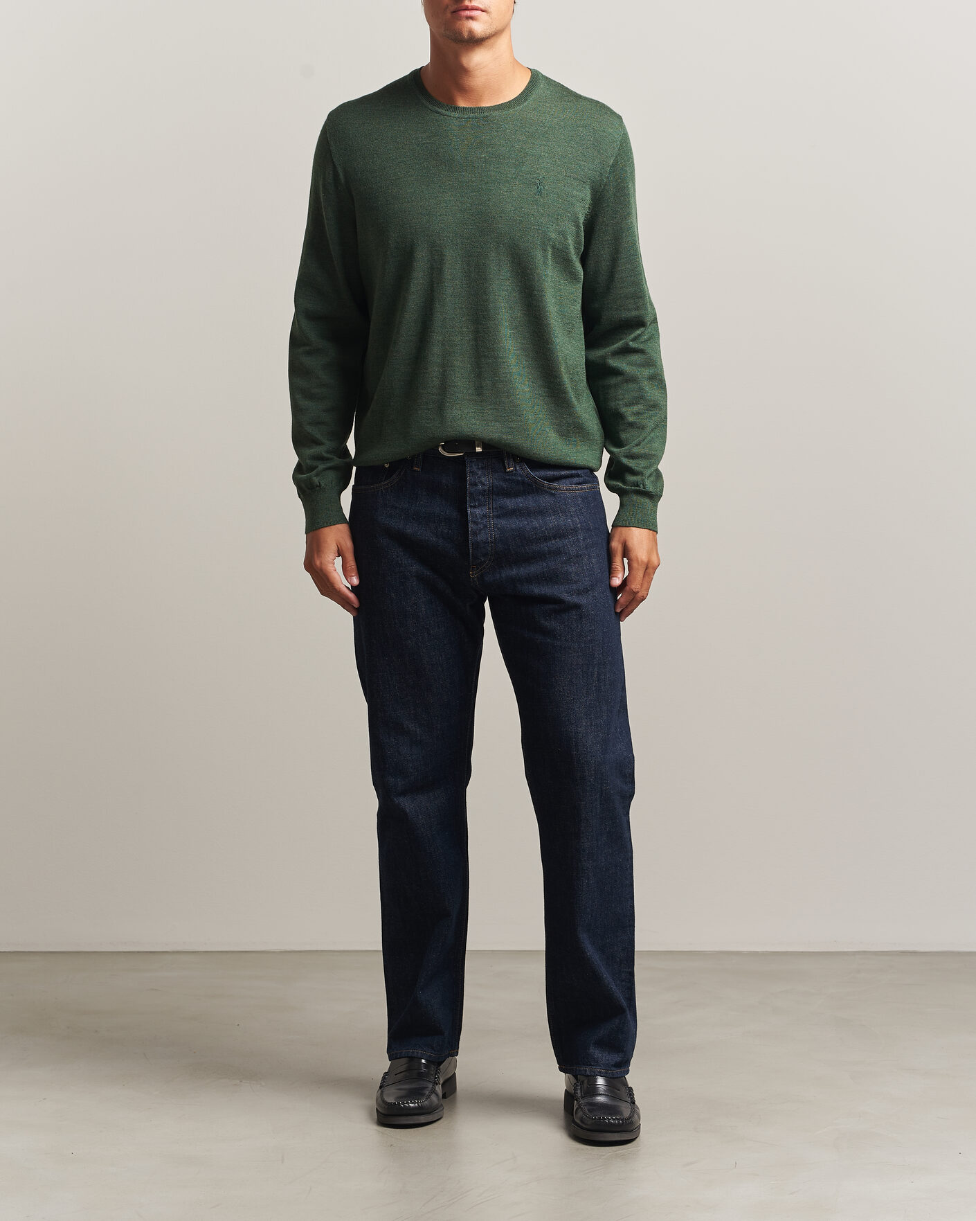 Herr | Tröjor | Polo Ralph Lauren | Long Sleeve Pullover Lodgepole Pine