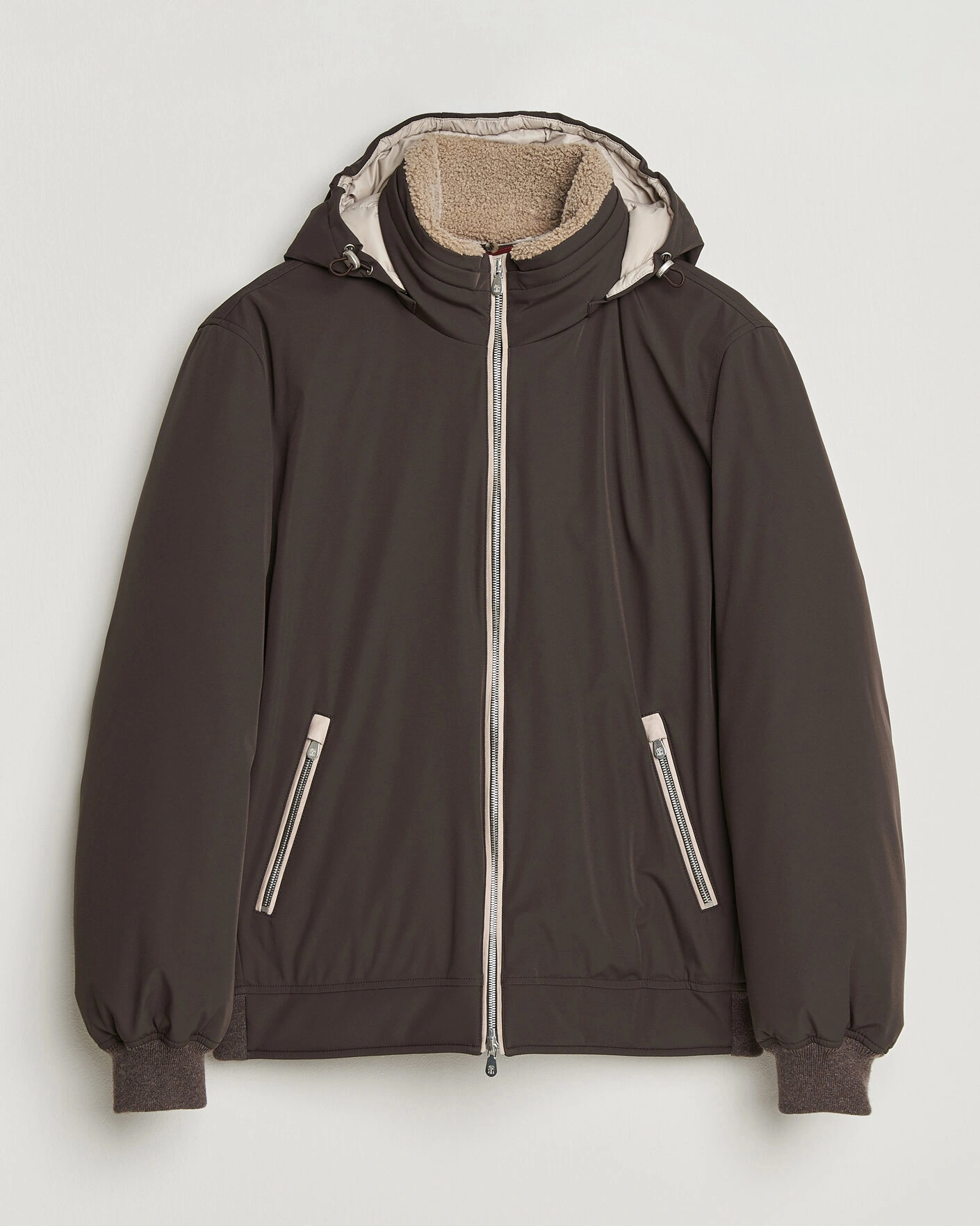 Herr | Jackor | Brunello Cucinelli | Padded Jacket Dark Brown
