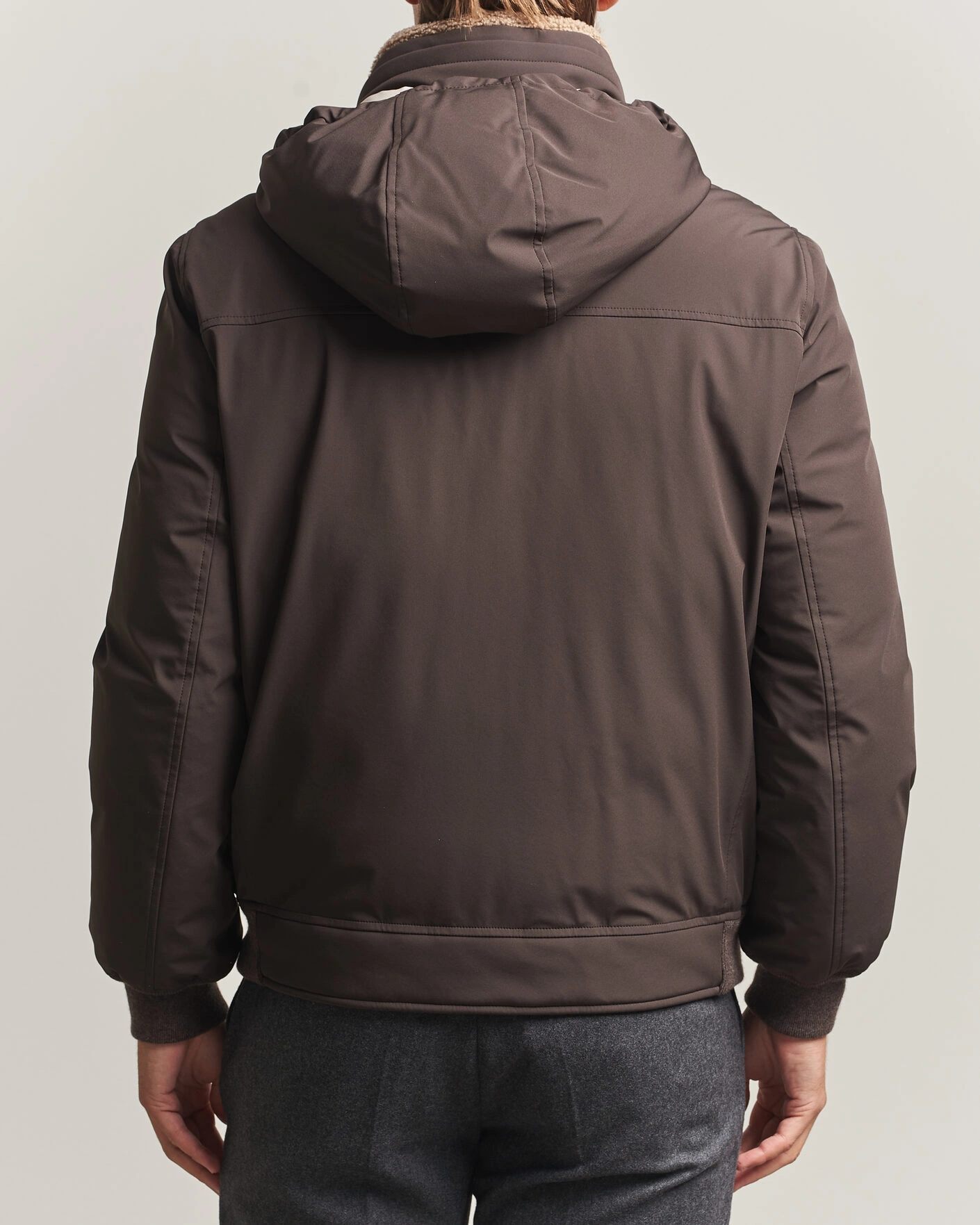 Herr | Jackor | Brunello Cucinelli | Padded Jacket Dark Brown