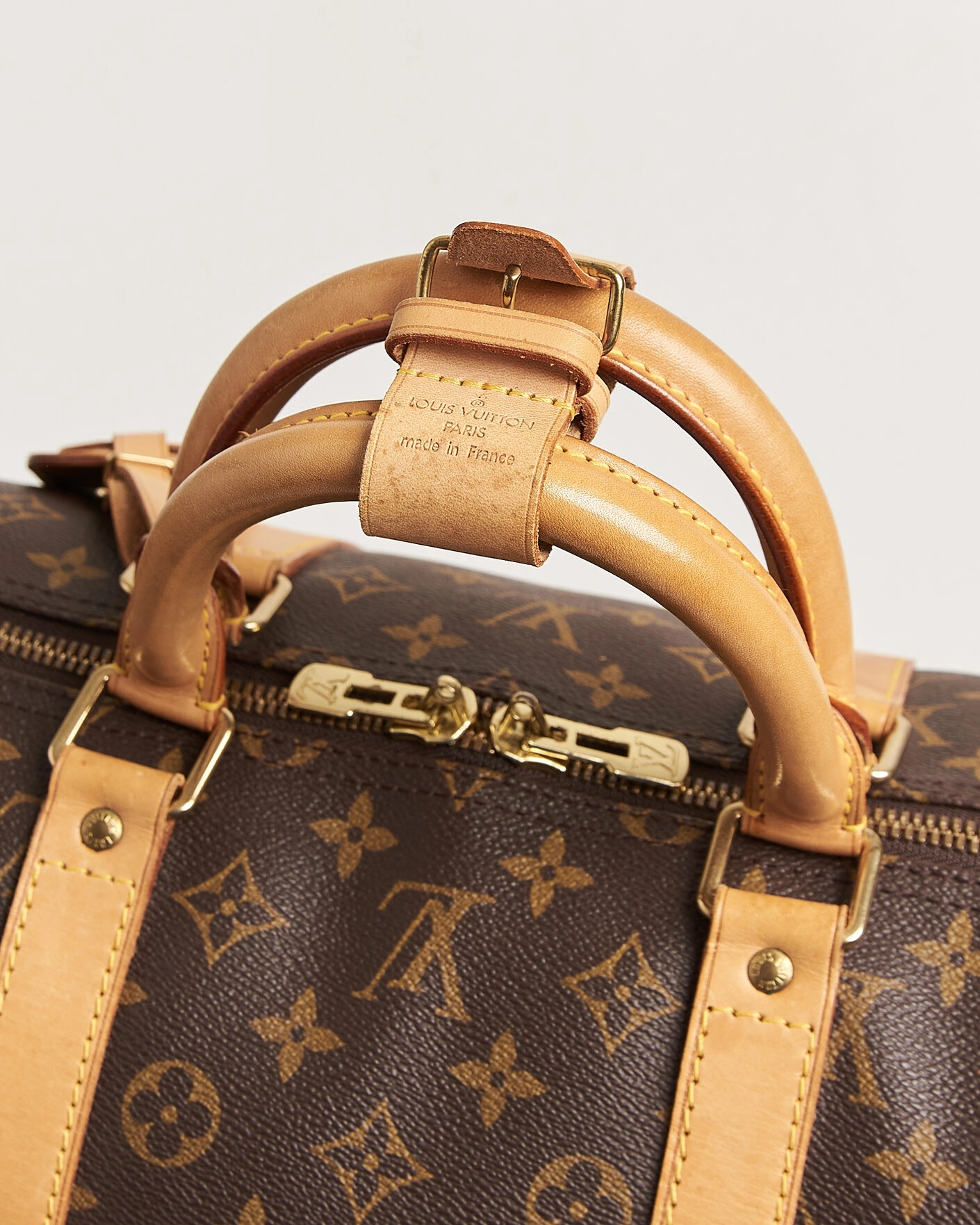 Herr | Pre-Owned & Vintage Bags | Louis Vuitton Pre-Owned | Keepall 55 Monogram