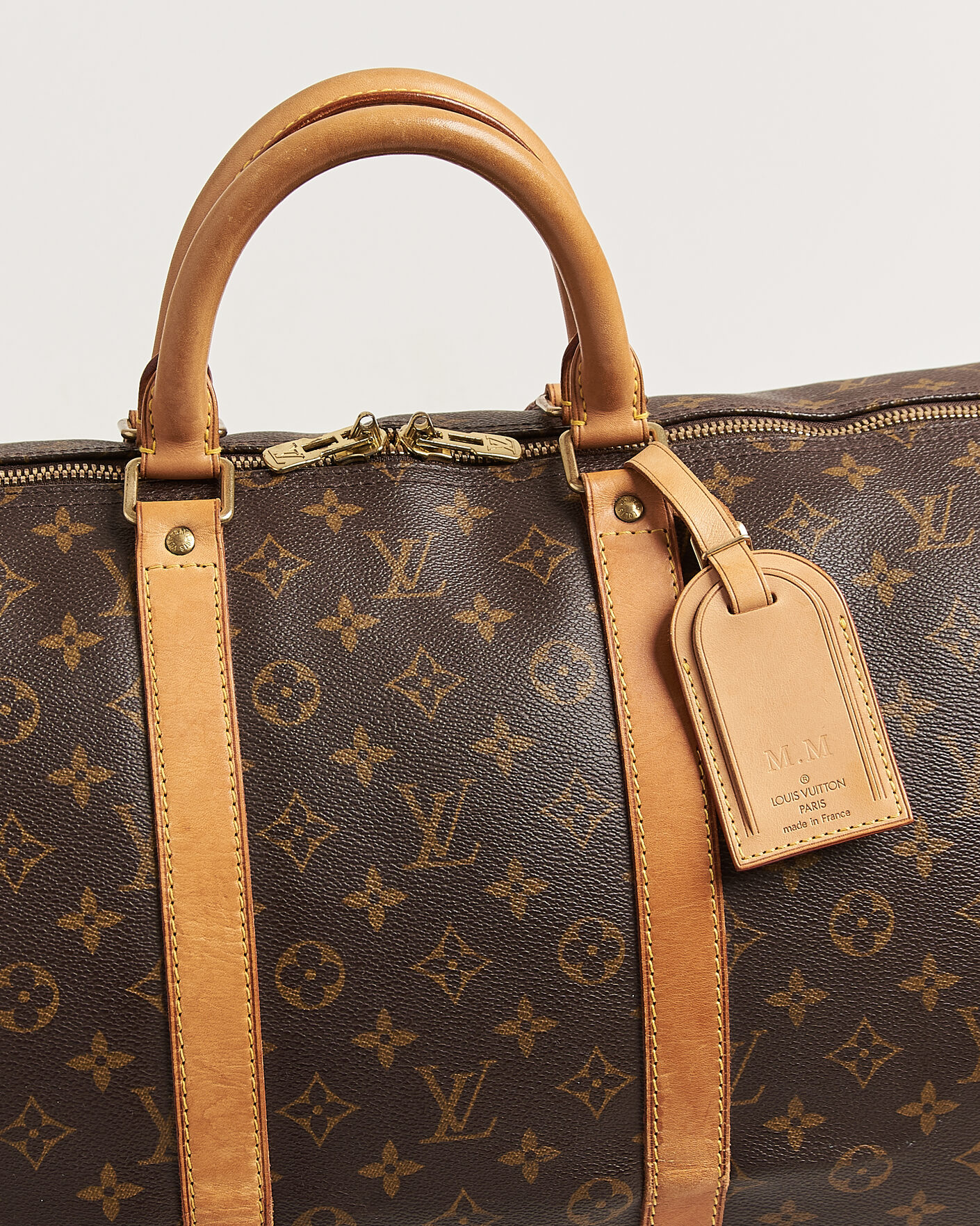 Herr | Pre-Owned & Vintage Bags | Louis Vuitton Pre-Owned | Keepall 55 Monogram