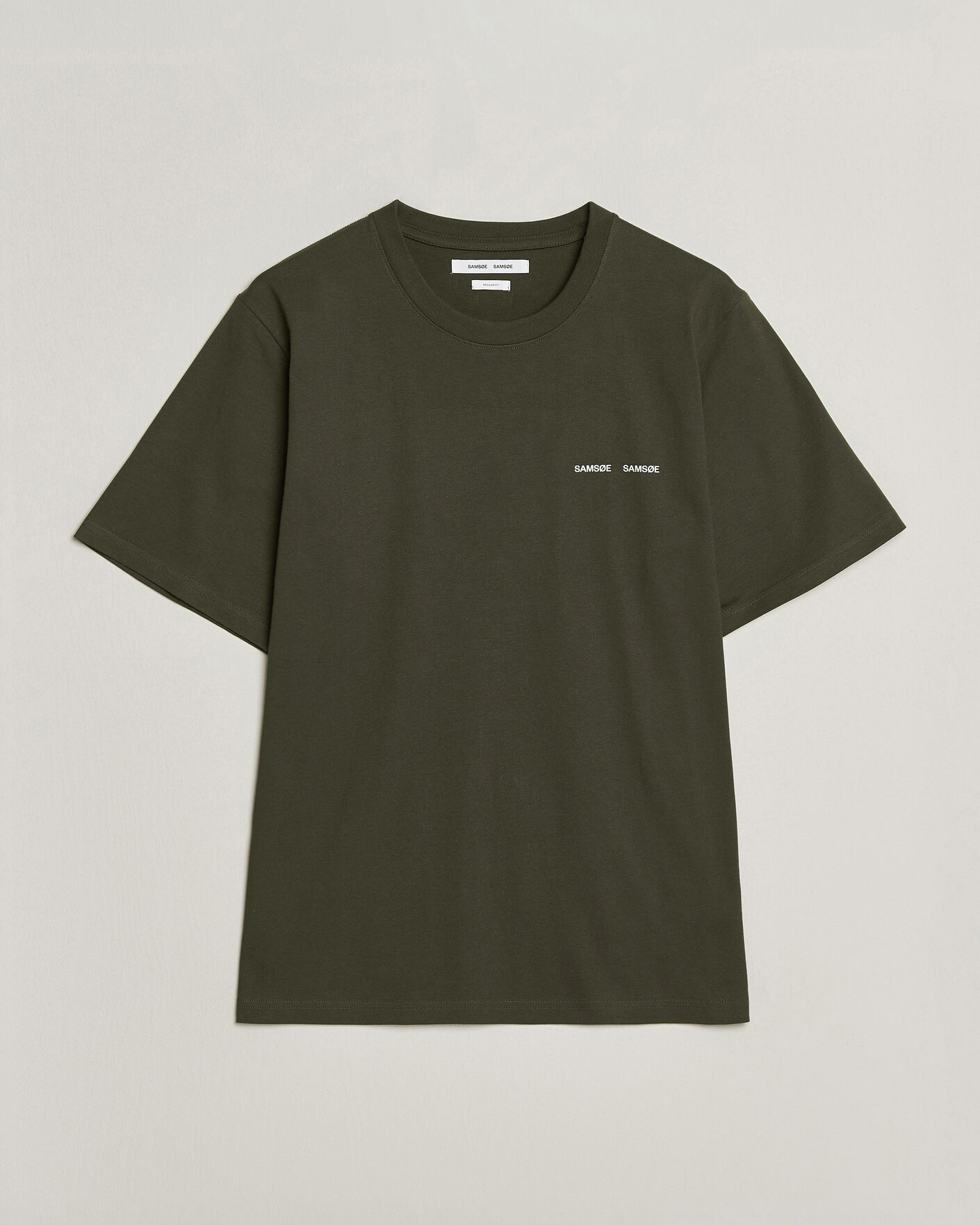 Herr | T-Shirts | Samsøe Samsøe | Thomas Cotton T-Shirt Forest Night