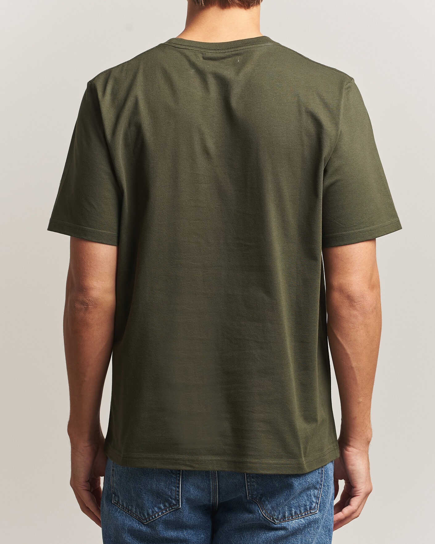 Herr | T-Shirts | Samsøe Samsøe | Thomas Cotton T-Shirt Forest Night