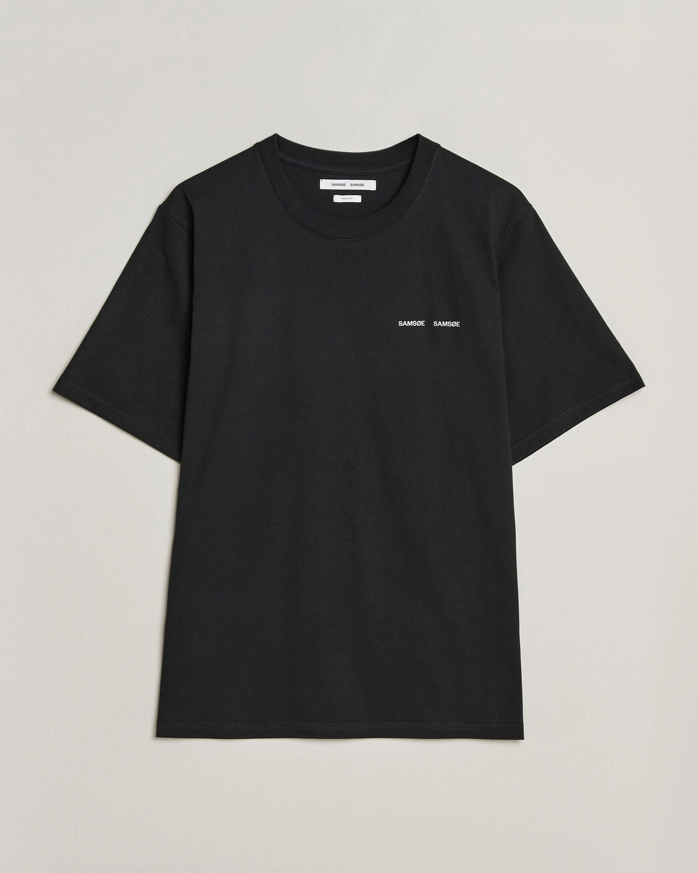 Herr | T-Shirts | Samsøe Samsøe | Thomas Cotton T-Shirt Black