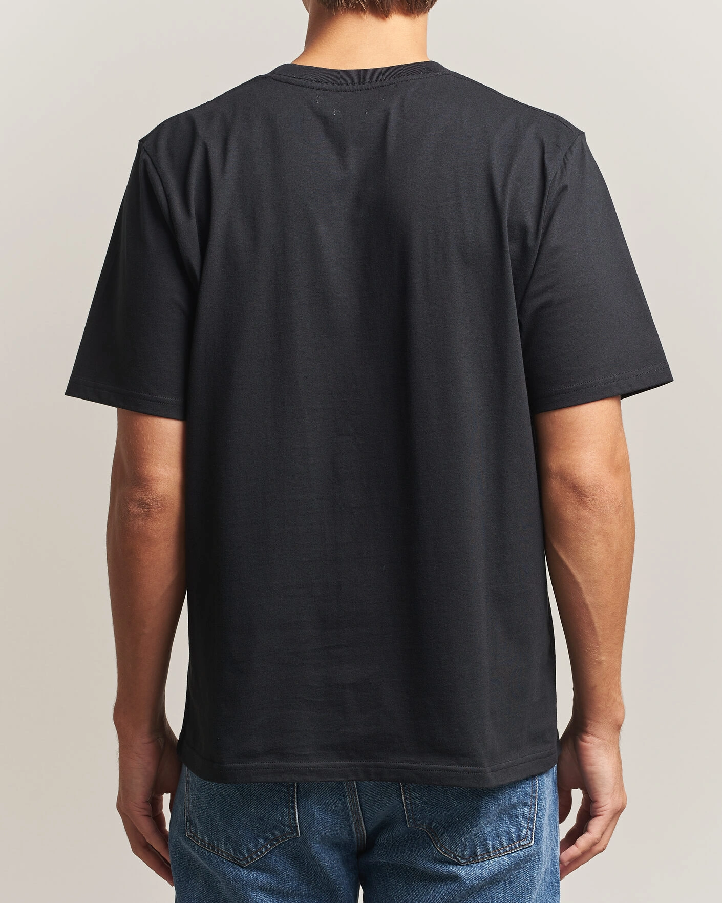Herr | T-Shirts | Samsøe Samsøe | Thomas Cotton T-Shirt Black