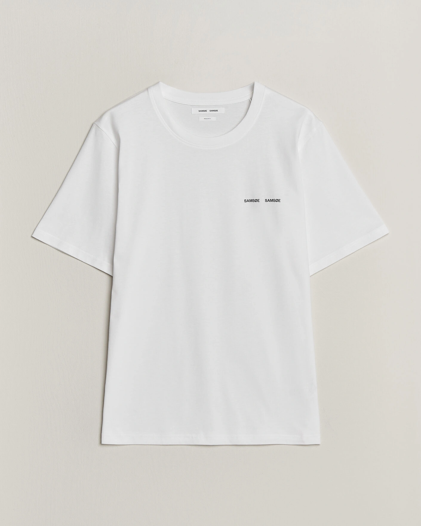 Herr | T-Shirts | Samsøe Samsøe | Thomas Cotton T-Shirt White