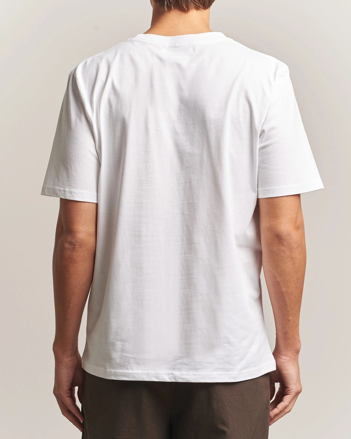 Herr | T-Shirts | Samsøe Samsøe | Thomas Cotton T-Shirt White