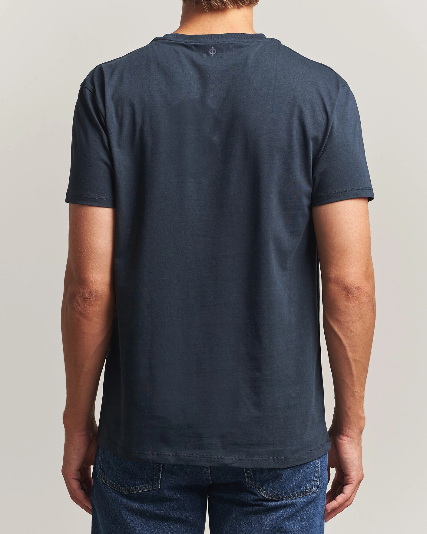 Herr | T-Shirts | Samsøe Samsøe | Kronos Cotton T-Shirt Salute Navy