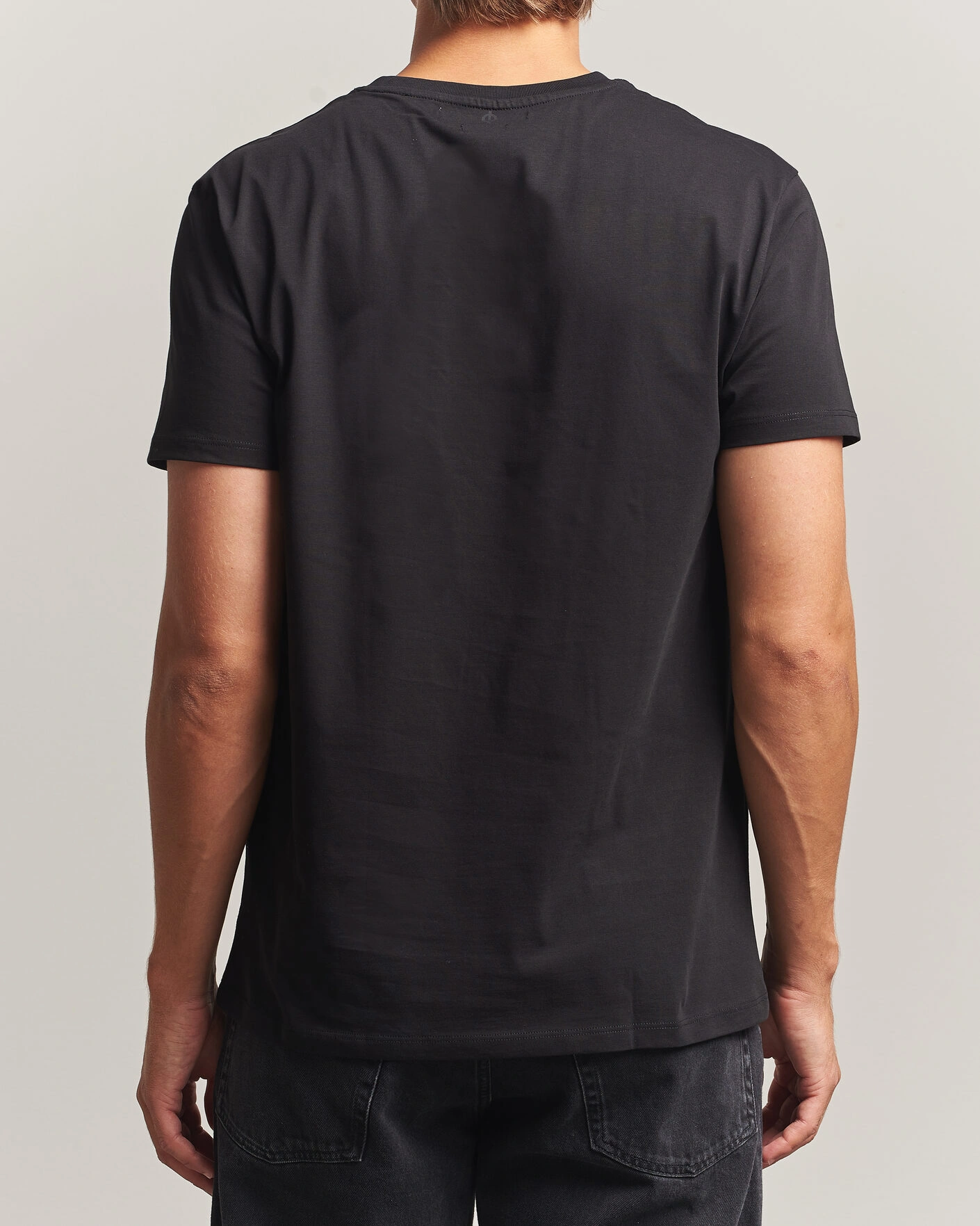 Herr | T-Shirts | Samsøe Samsøe | Kronos Cotton T-Shirt Black