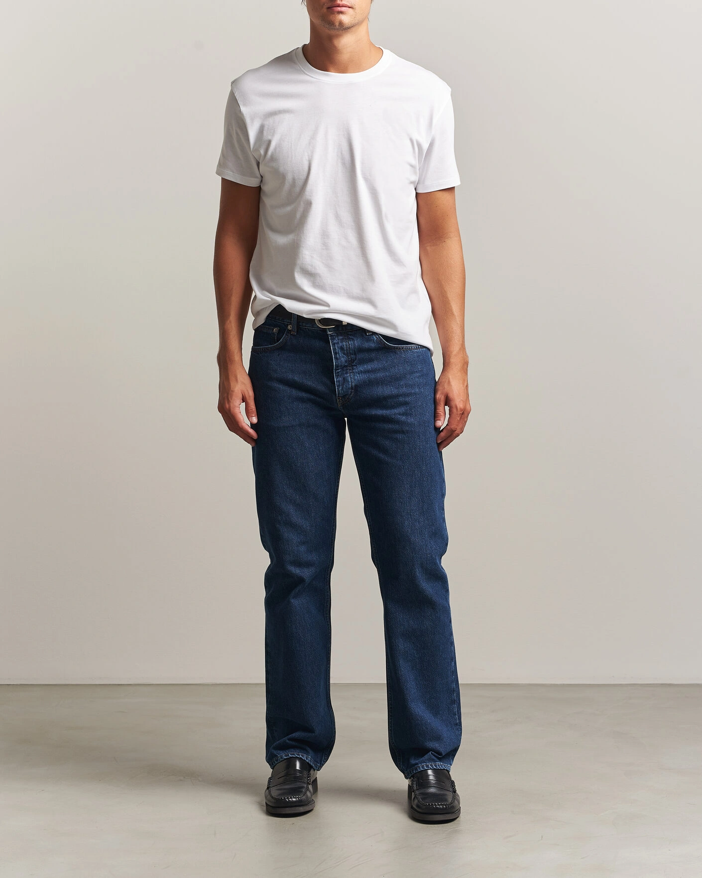 Herr | T-Shirts | Samsøe Samsøe | Kronos Cotton T-Shirt White
