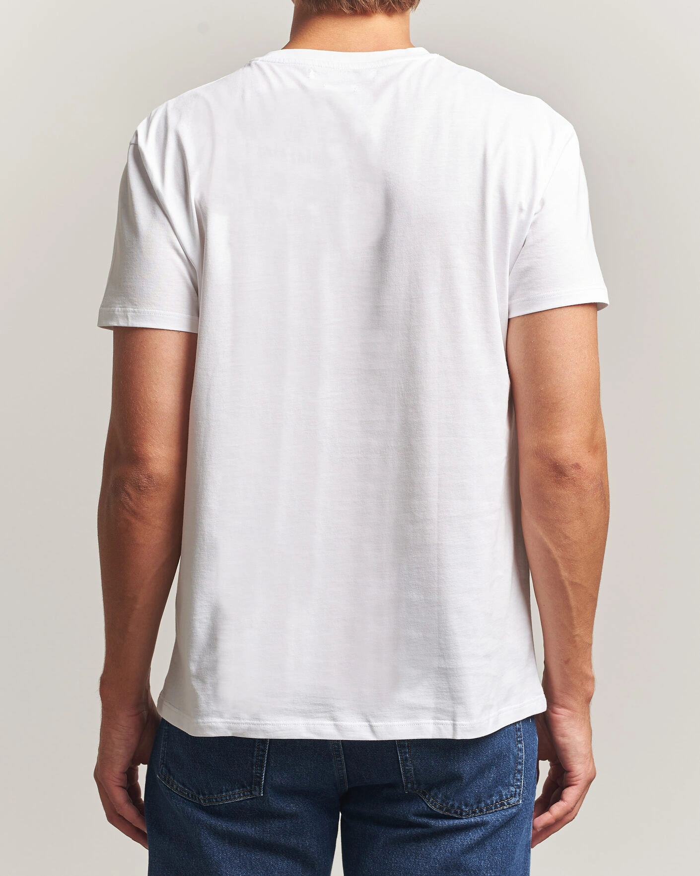 Herr | T-Shirts | Samsøe Samsøe | Kronos Cotton T-Shirt White