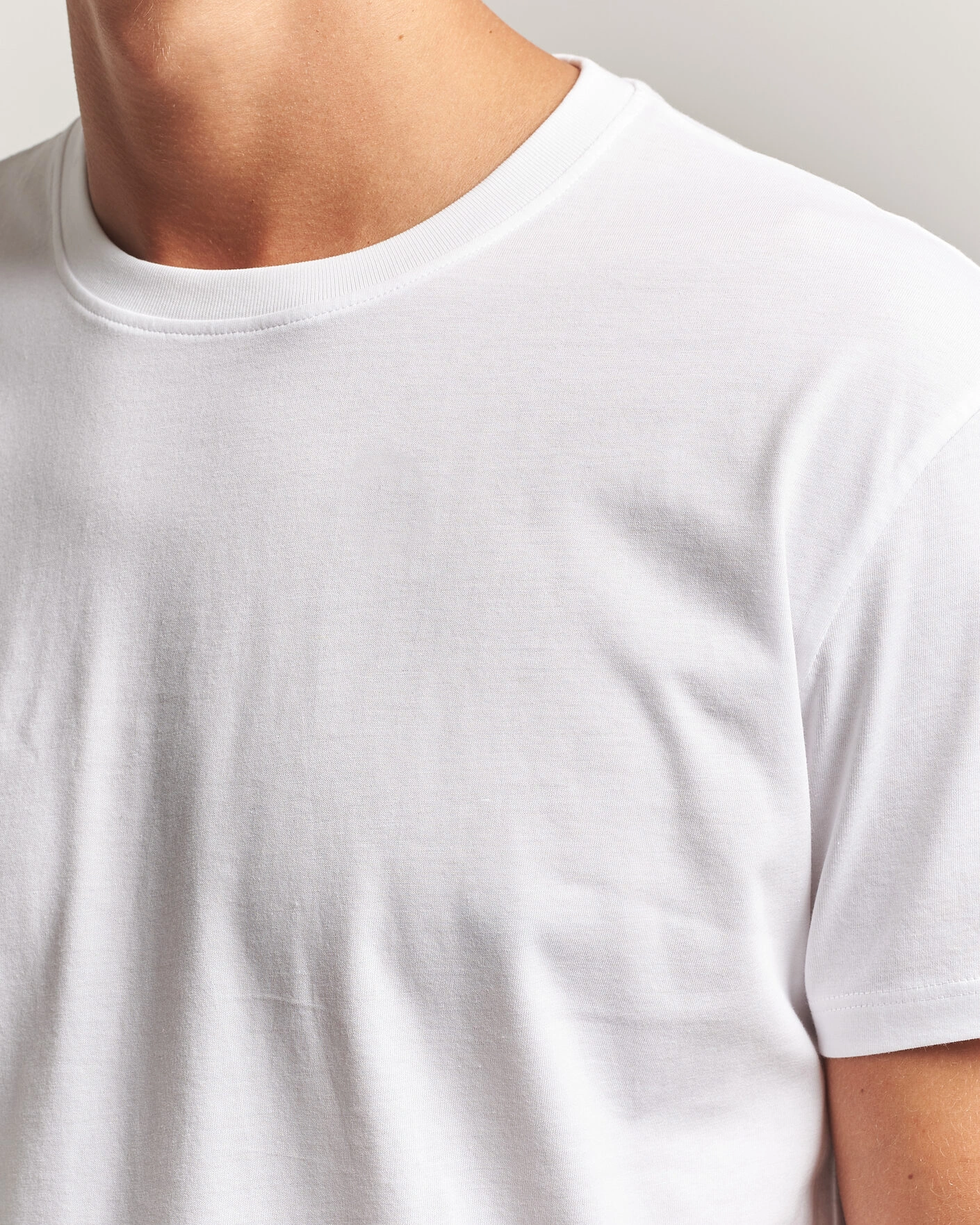 Herr | T-Shirts | Samsøe Samsøe | Kronos Cotton T-Shirt White