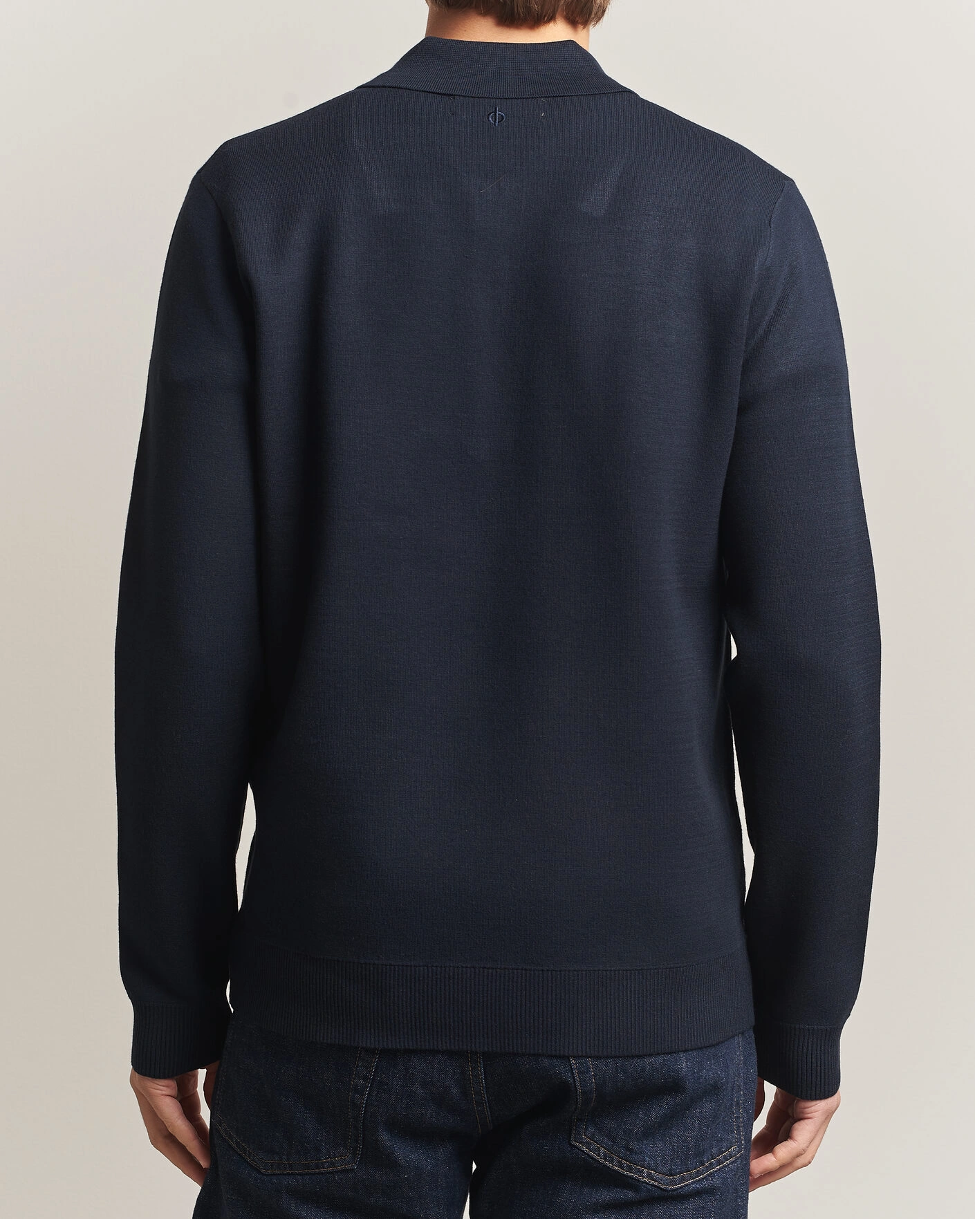 Herr | Tröjor | Samsøe Samsøe | Matt Half Zip Polo Sky Captain