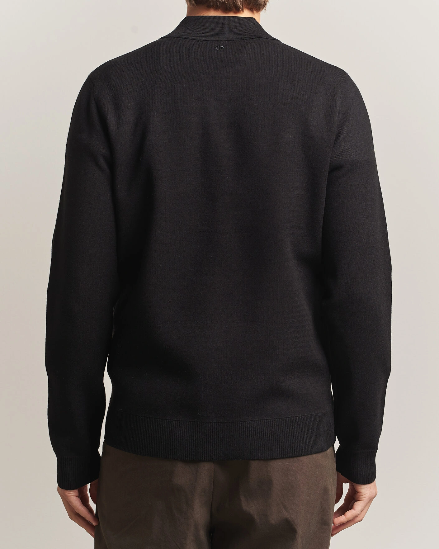 Herr | Tröjor | Samsøe Samsøe | Matt Half Zip Polo Black